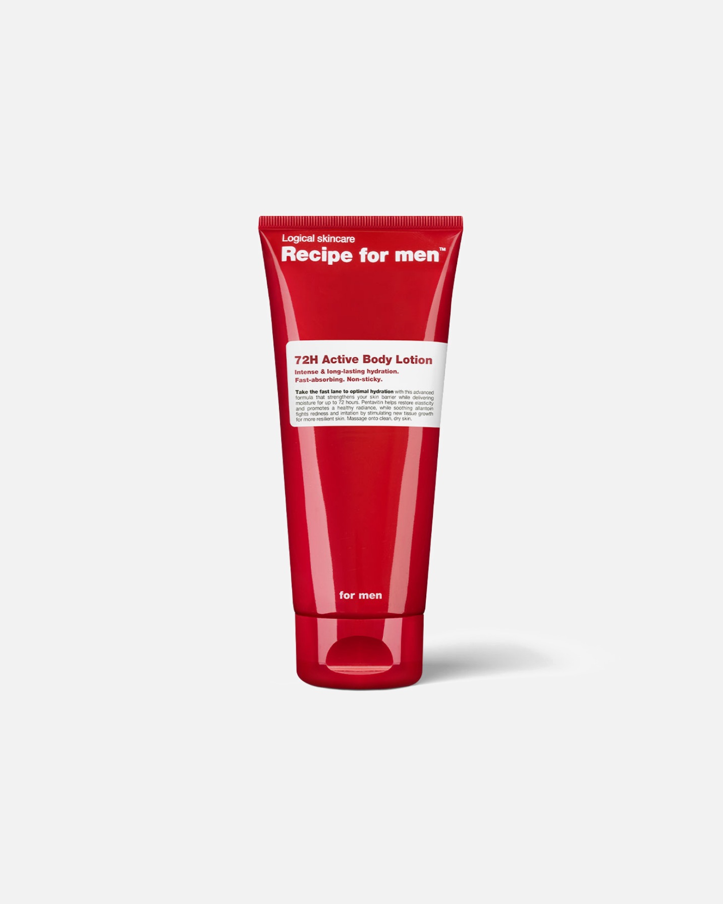 Kūno losjonas UnisexRecipe for men72H ACTIVE BODY LOTION200 ml