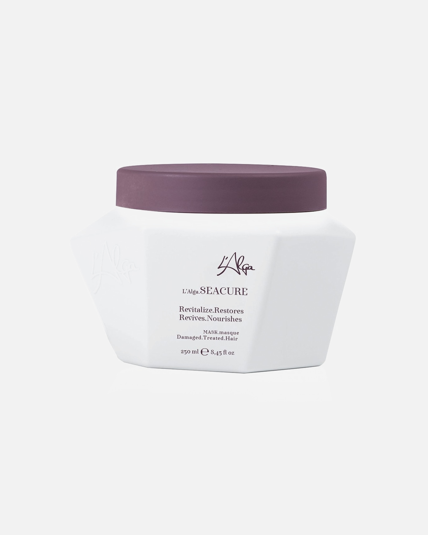 Plaukų kaukė UnisexL'ALGADefault Brand LineSeacure Mask Damaged Treated Hair250 ml