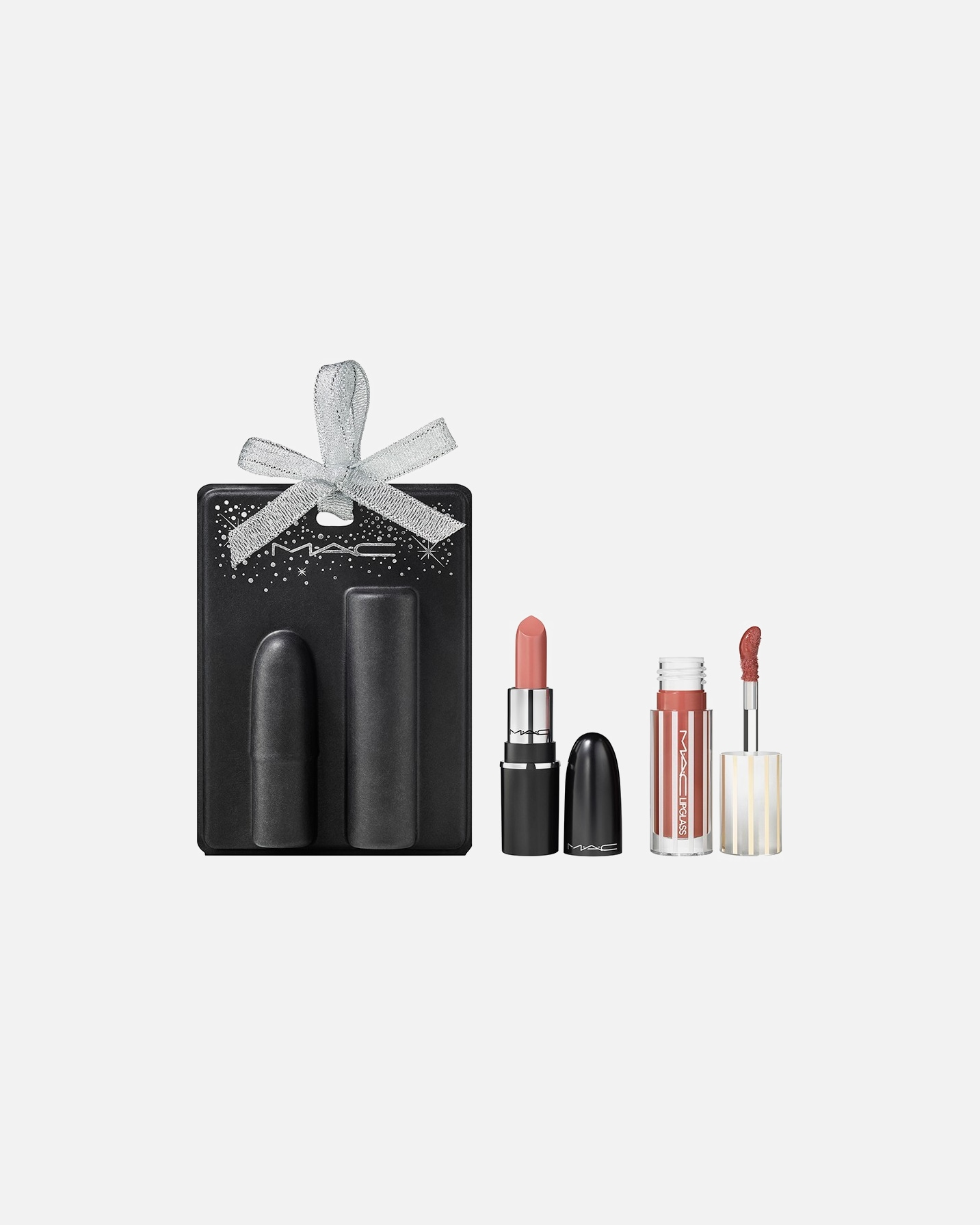 Lūpų makiažo rinkinys UnisexMAC HolidayMini MAC Nudes Lip Combo1 vnt.