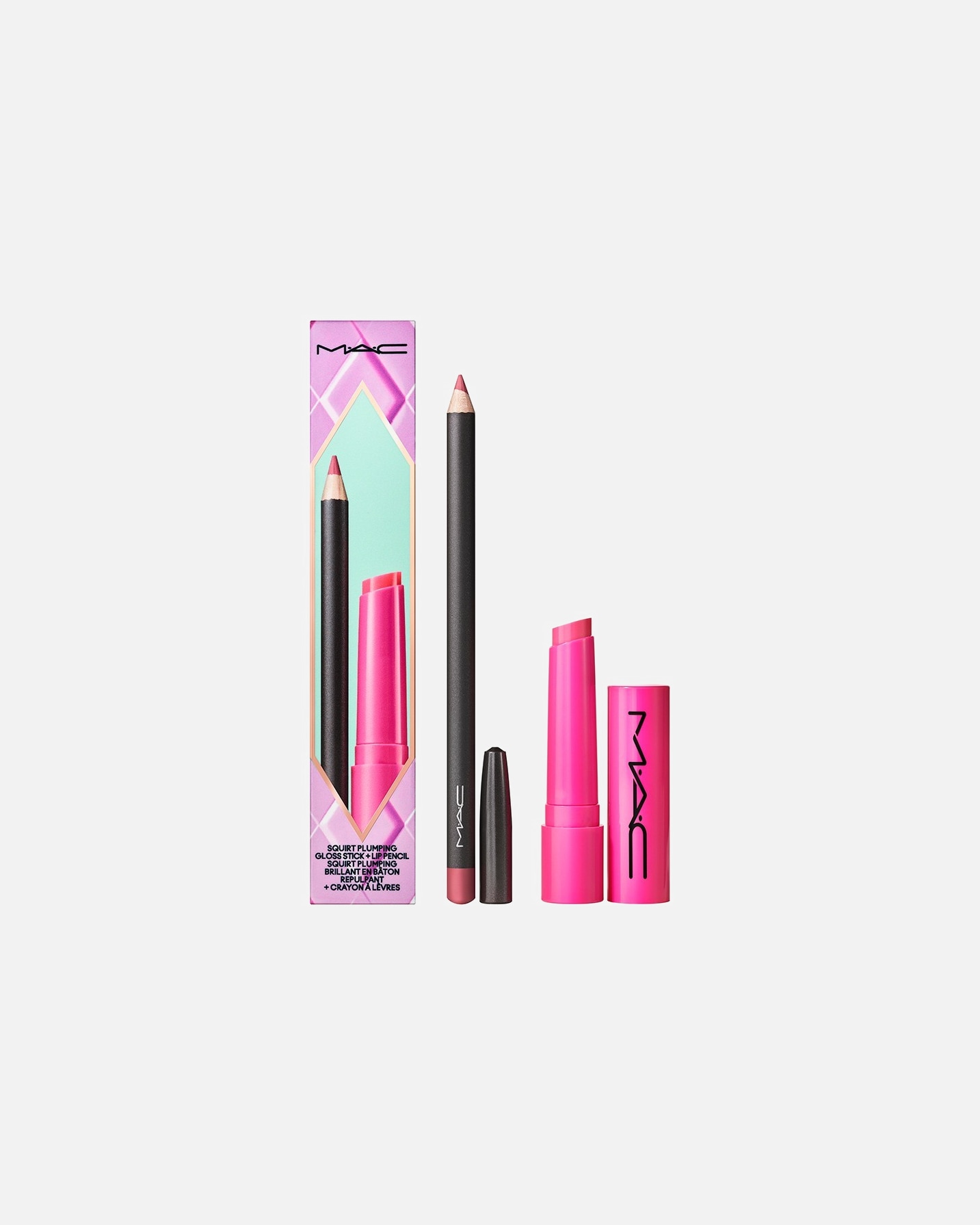 Lūpų makiažo rinkinys UnisexMAC HolidayAnything's Glossible Lip Combo Kit1 vnt.