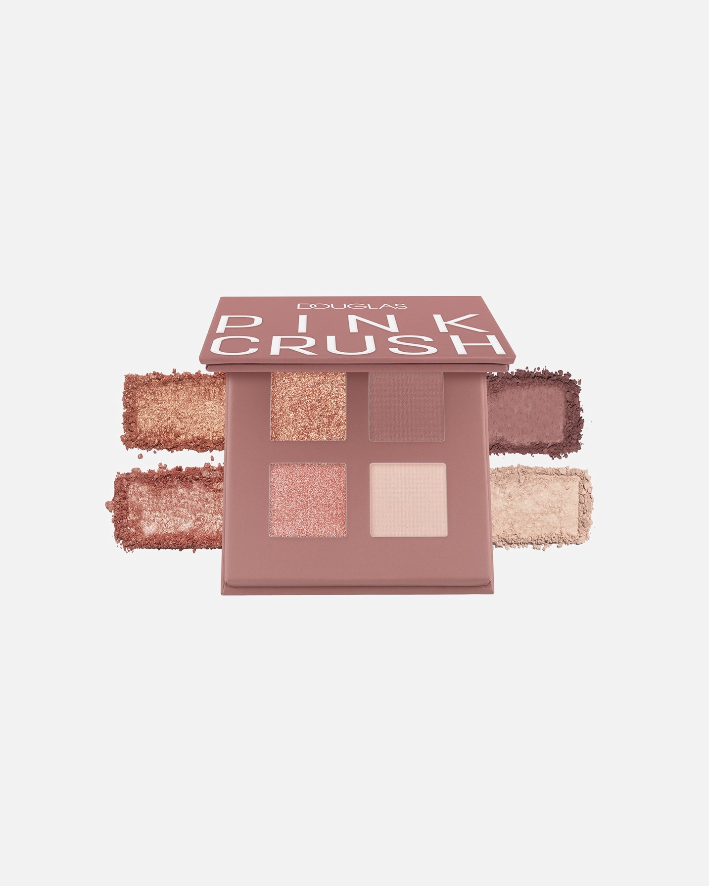 Akių šešėliai, Paletė UnisexDouglas CollectionMake-Up4 Shades Eyeshadow PalettePink Crush
