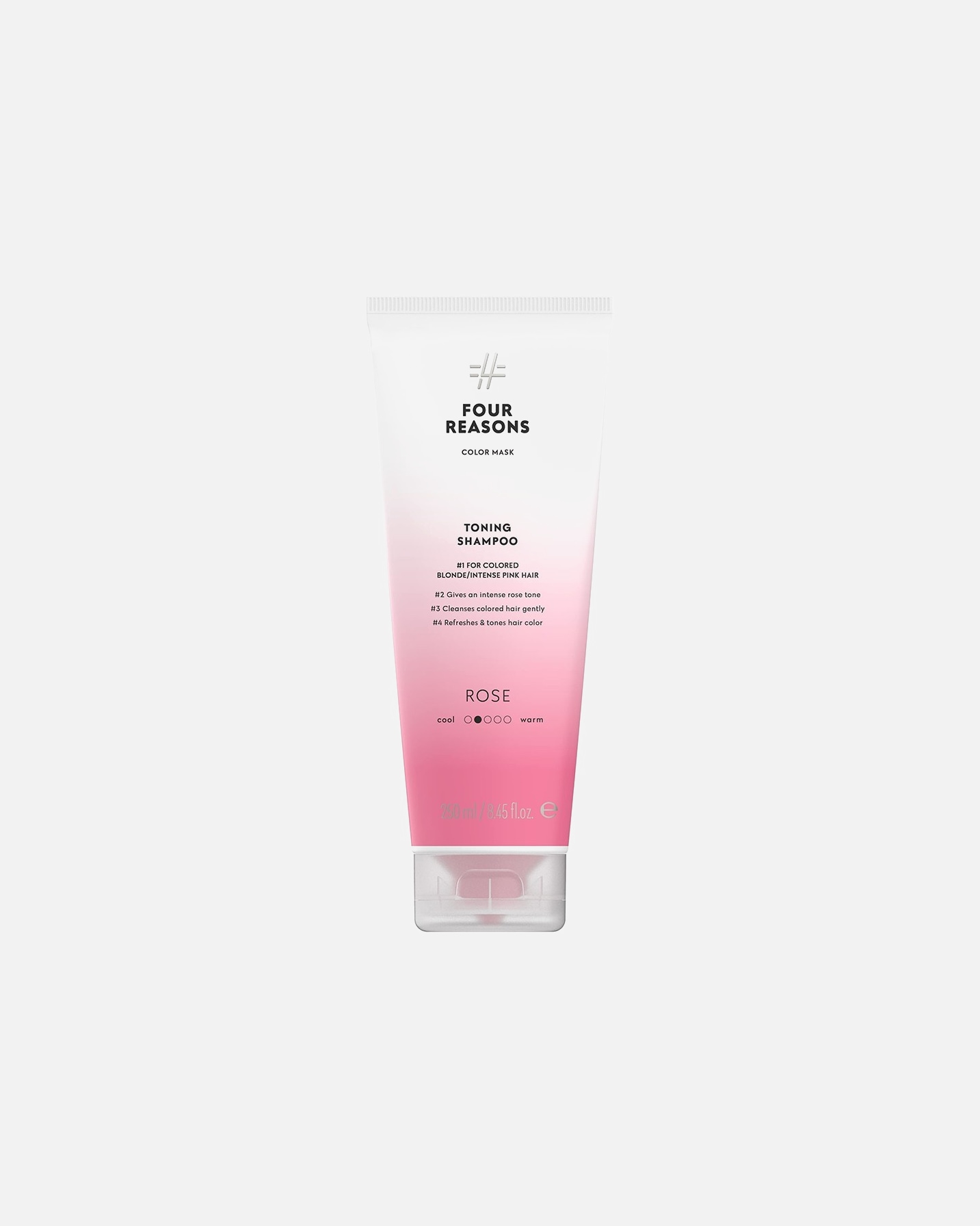Plaukų šampūnas MoterimsFour ReasonsColor MaskToning Shampoo Rose250 ml