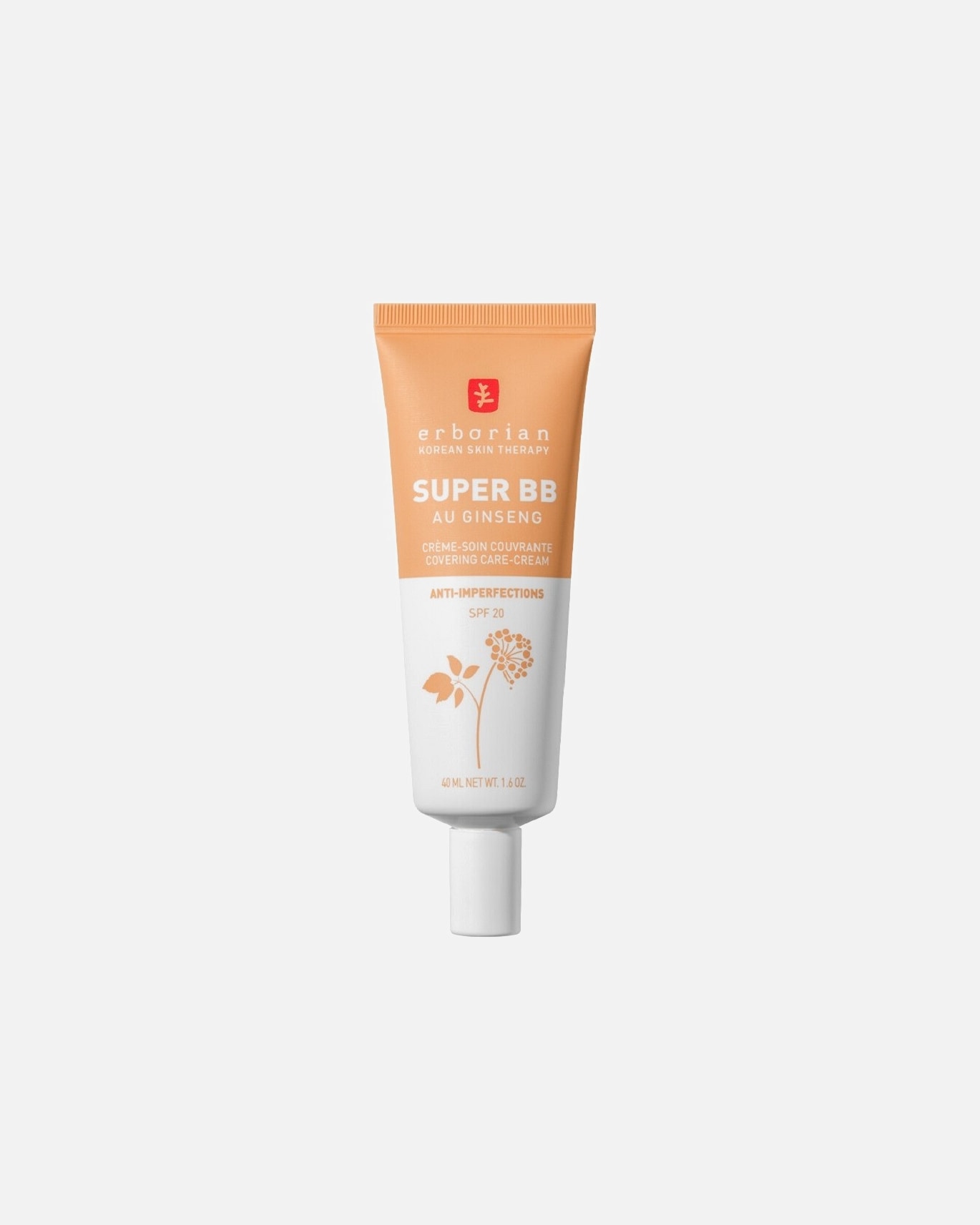BB kremas UnisexERBORIANSuper BB SPF 20DORE 40ml