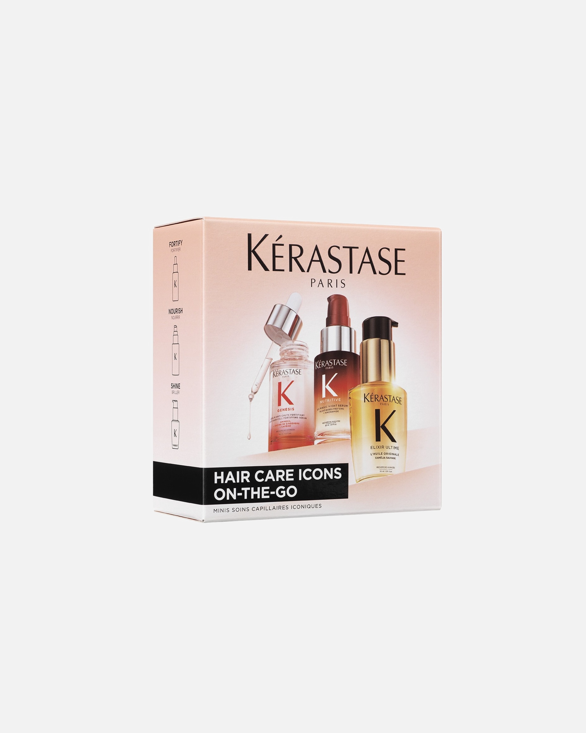 Plaukų priežiūros rinkinys UnisexKérastaseElixir UltimeHERO ESSENTIAL SET1 vnt.