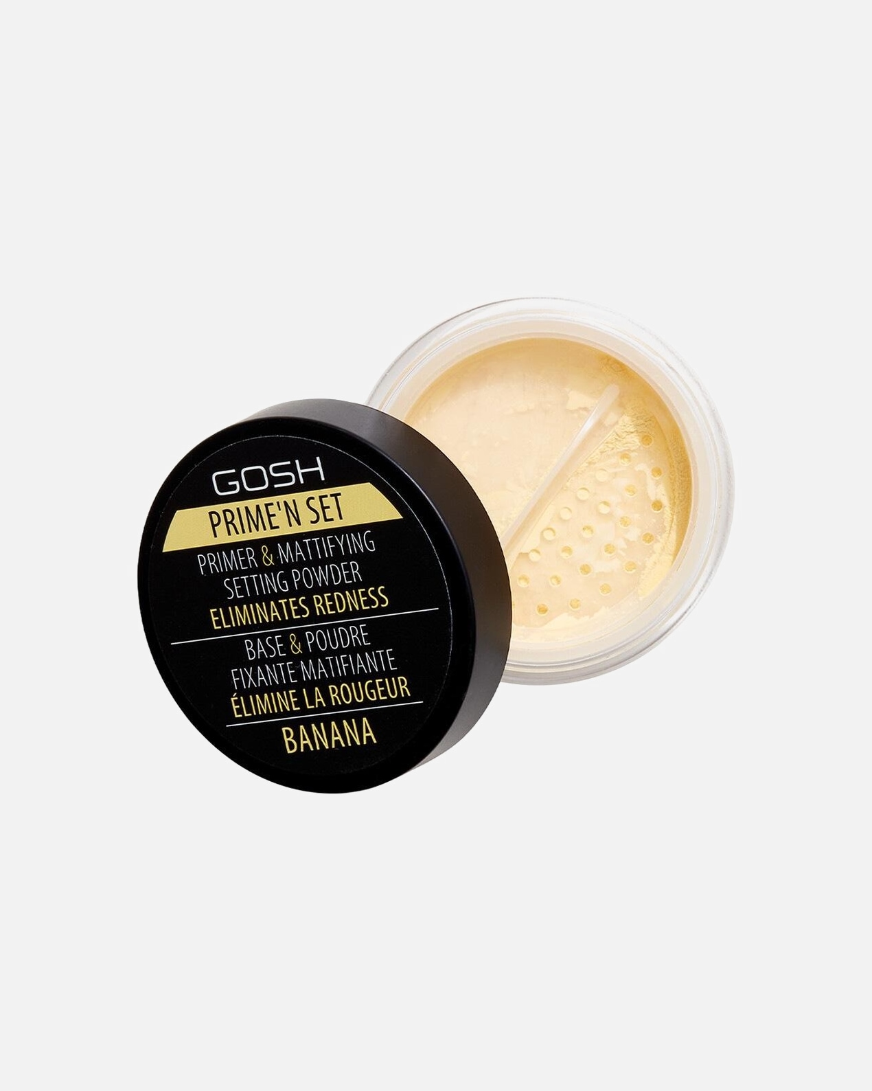 Makiažo bazė UnisexGosh CopenhagenPrime'n Set Powder ClassicNr. 002 Banana