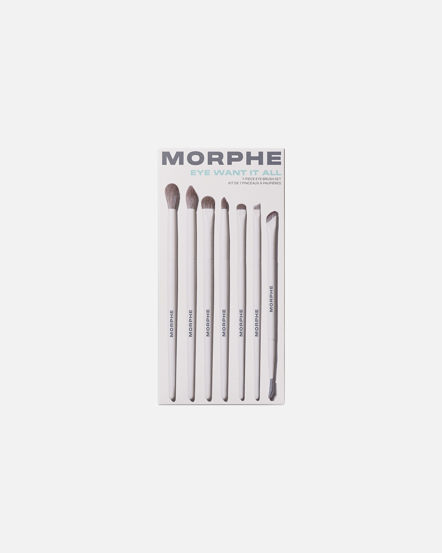 Makiažo šepetėlių rinkinys UnisexMorpheEYE WANT IT ALL 7-PIECE EYE BRUSH SET UK/EU/AUS1 Piece