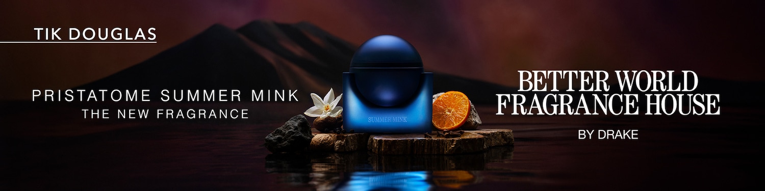 Naujas aromatas PRISTATOME SUMMER MINK iš TIK DOUGLAS ir BETTER WORLD FRAGRANCE HOUSE BY DRAKE, mėgaukitės gaiviu vasaros kvapu.
