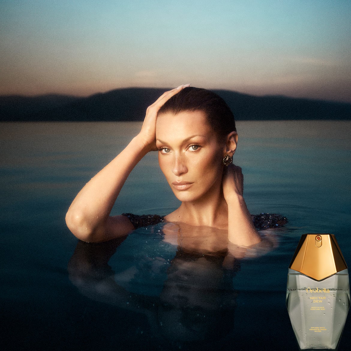 Kūno dulksna Orebella NECTAR DEW BODY & HAIR PERFUME MIST