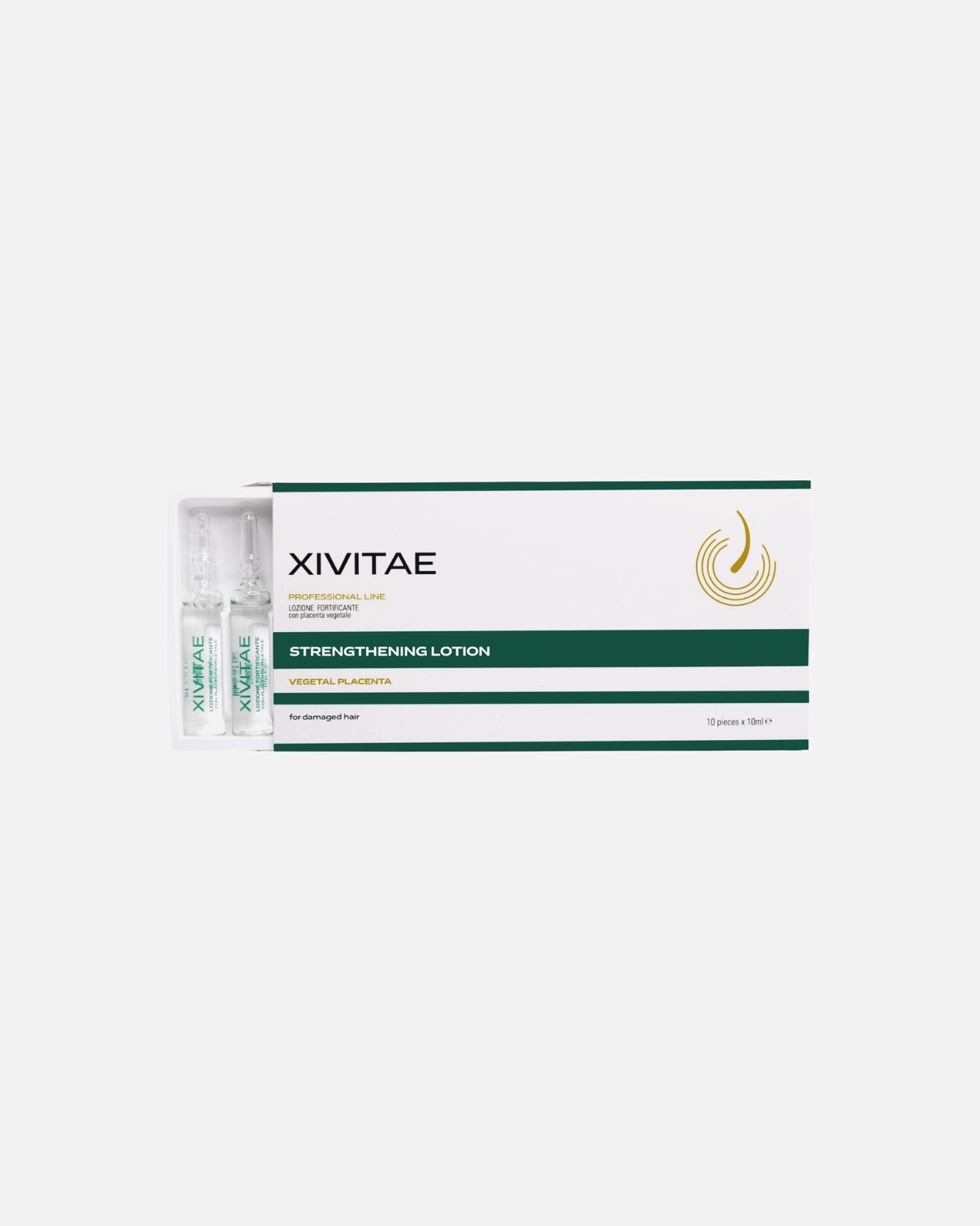 Plaukų fluidas UnisexXIVITAEDefault Brand LineStrengthening Lotion with Vegetal Placenta10 x 10ml