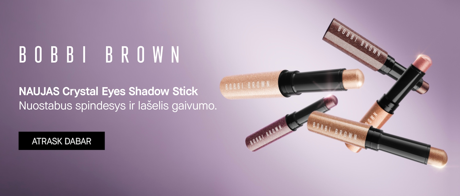 Atraskite Bobbi Brown NAUJAS krištolinius akių šešėlių pieštukus, kad suteiktumėte nuostabų blizgesį ir gaivumo prieskonį, – siūlome platų bronzinių ir slyvinių atspalvių akių šešėlių pieštukų asortimentą.