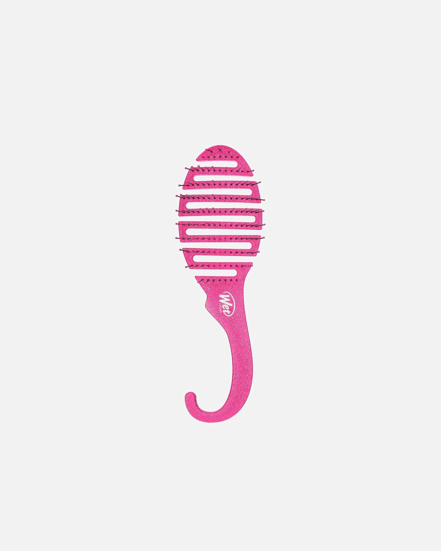 Plaukų aksesuarai UnisexWet BrushRetail Shower Detangler, Pink Glitter1 vnt.