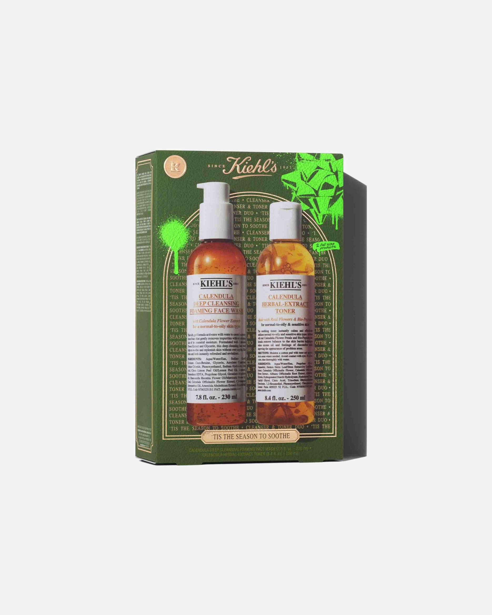 UnisexKiehl’sCalendulaKiehl’s Calendula Tis the Season to Soothe Set1 vnt.