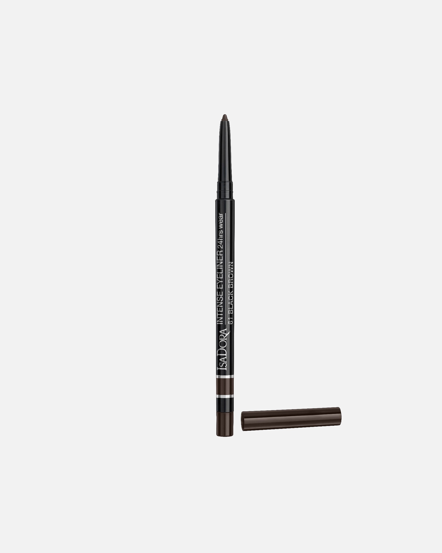 Akių apvadas UnisexIsadoraIntense Eyeliner 24 Hrs WearNr.61 - Black Brown