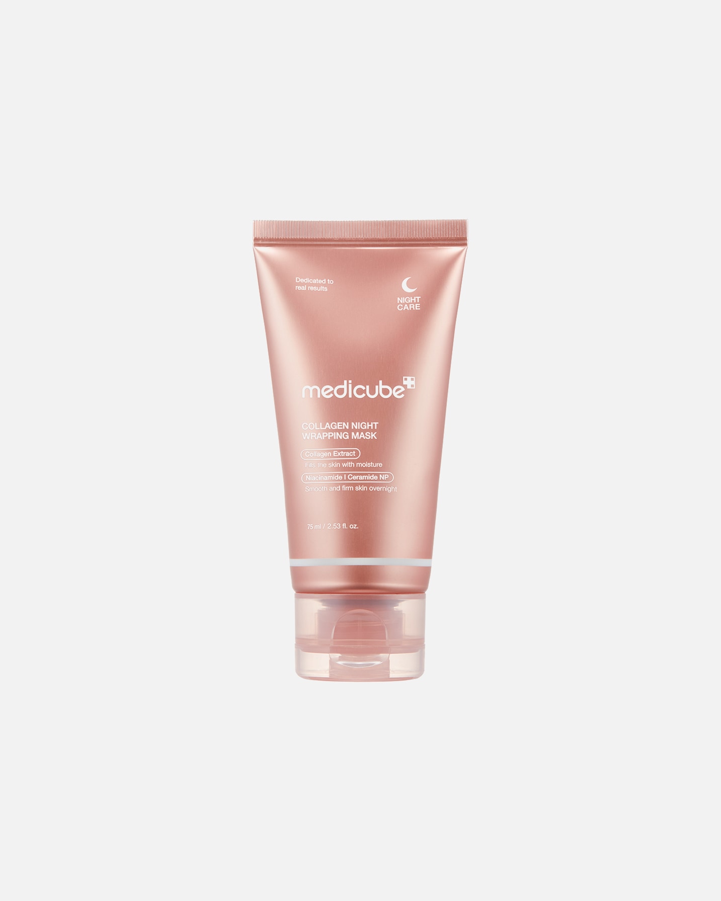 Veido kaukė nuo raukšlių UnisexMedicubeCollagenCollagen Night Wrapping Mask75 ml