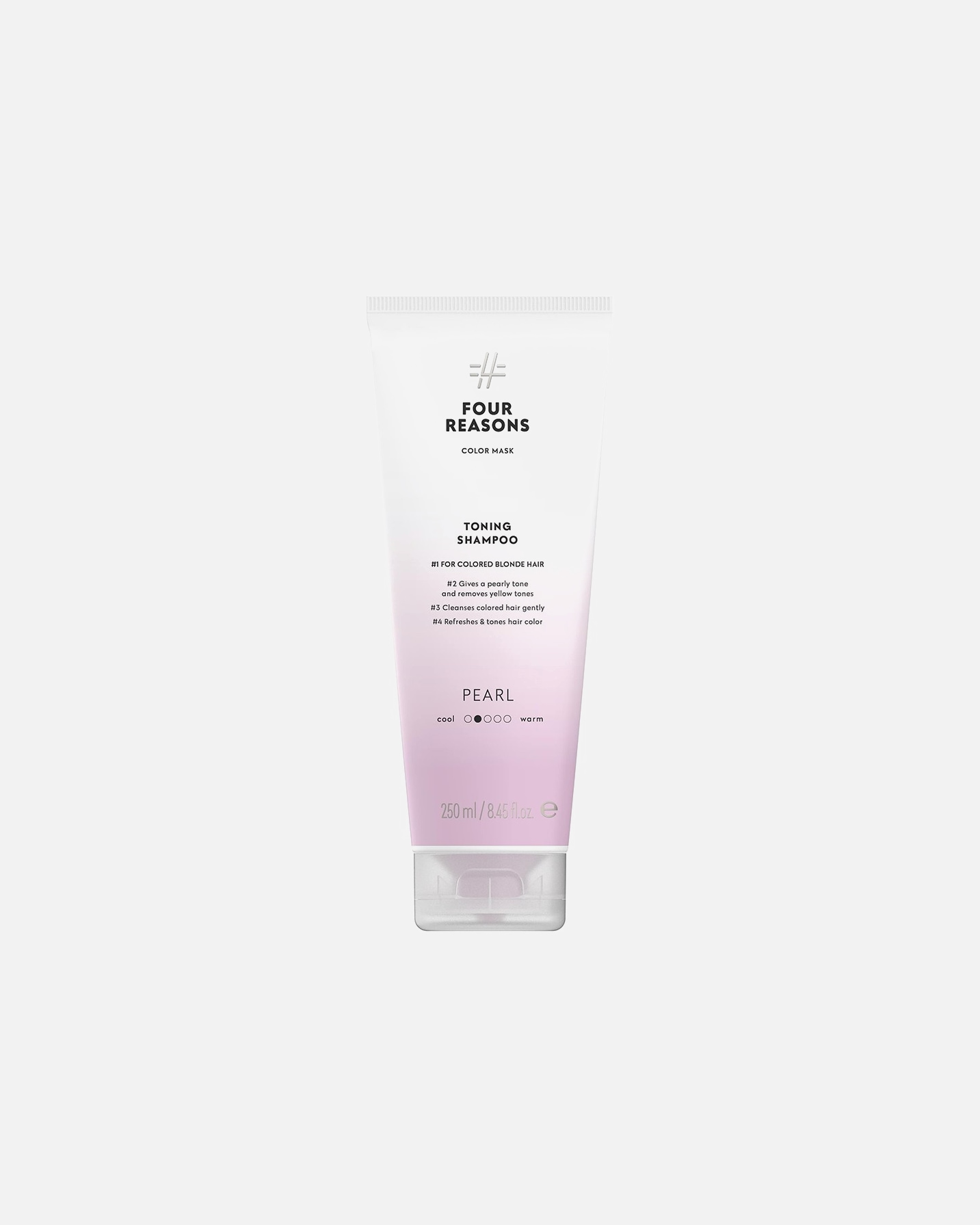 Plaukų šampūnas MoterimsFour ReasonsColor MaskToning Shampoo Pearl250 ml