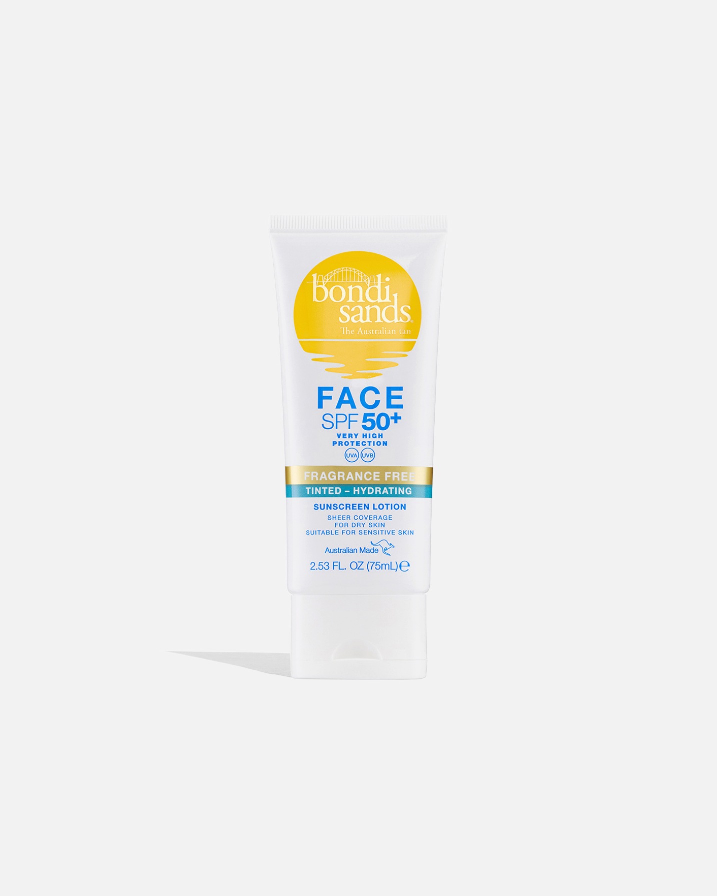 Veido losjonas UnisexBondi SandsSPF 50+ EVERYDAY HYDRATING TINTED FACE LOTION75 ml