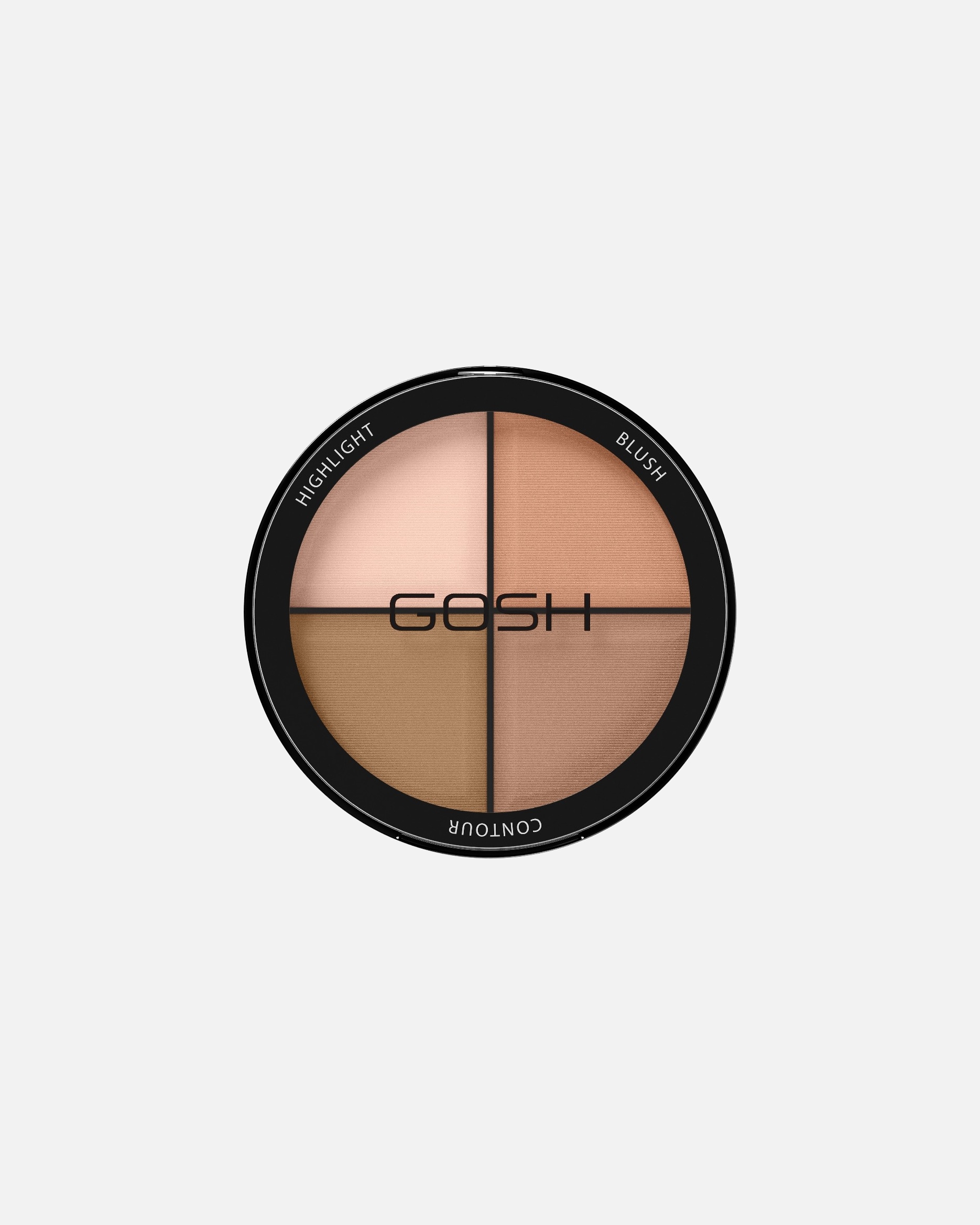 Kontūravimo priemonė UnisexGosh CopenhagenContour'n Strobe KitNr. 001 Light