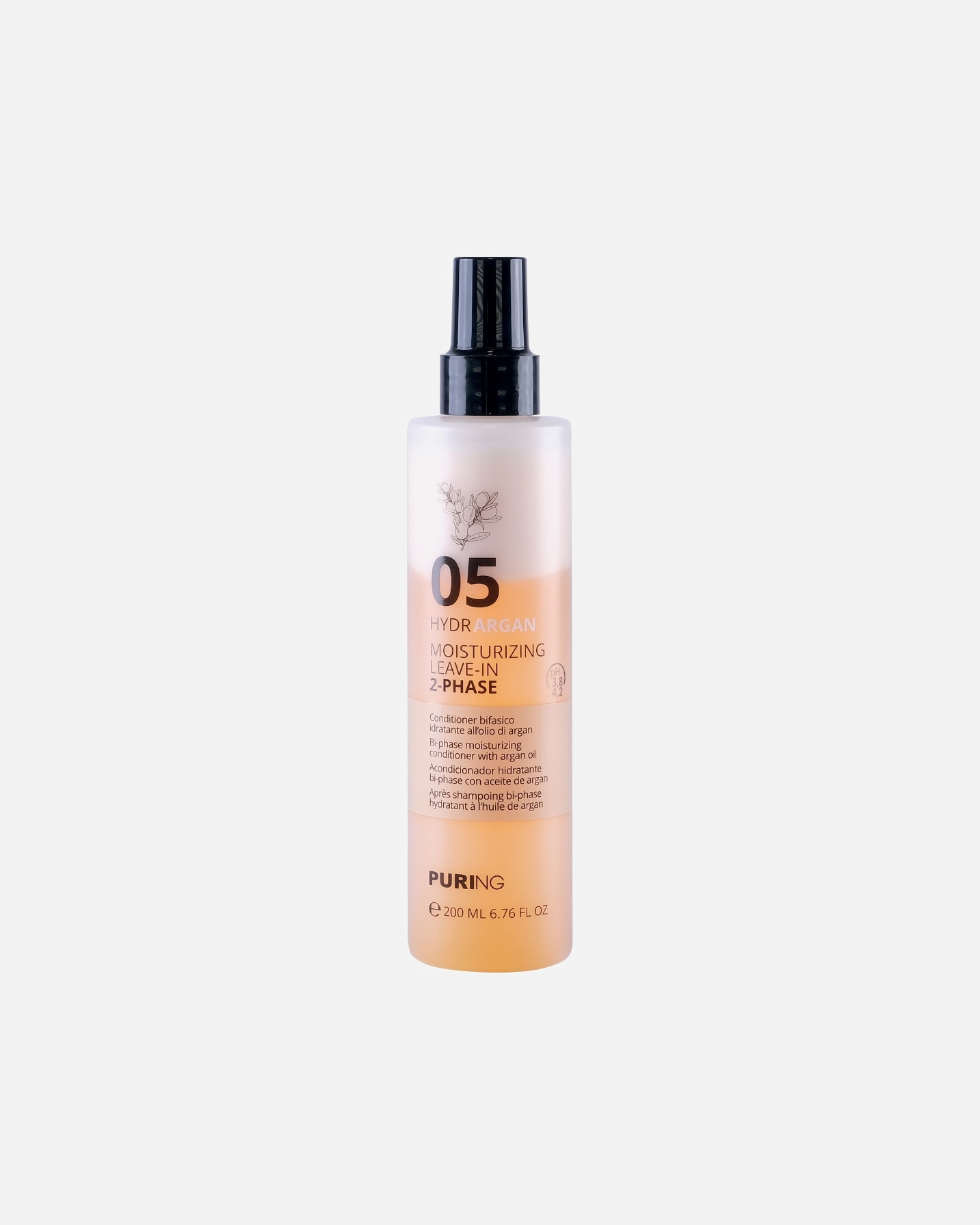 Plaukų kondicionierius UnisexPURINGDefault Brand LineHydrargan Moisturizing Leave-In 2-Phase200 ml