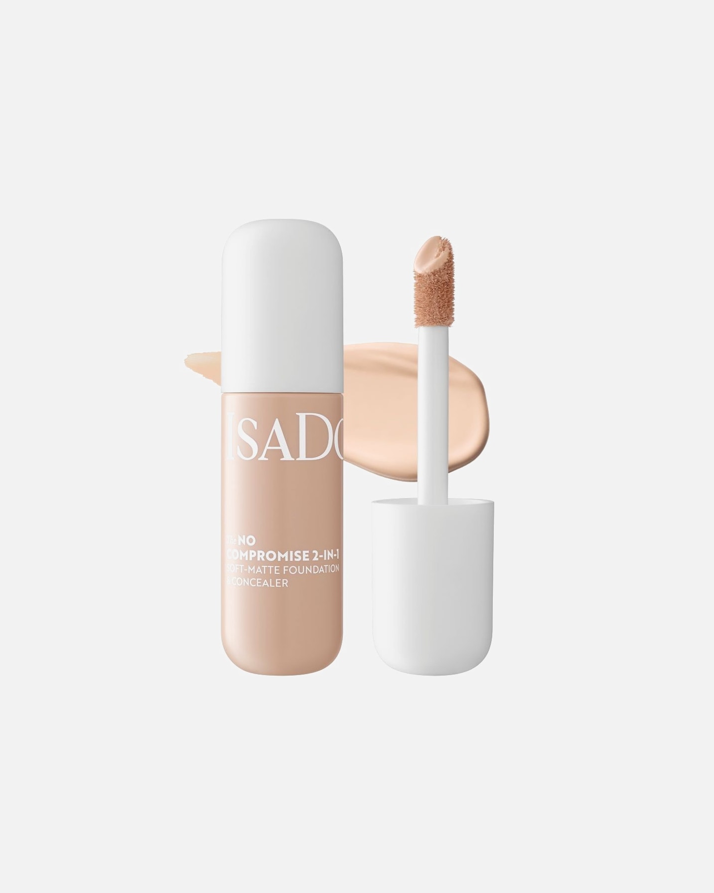Makiažo pagrindas MoterimsIsadoraThe No Compromise 2-in-1 Soft-Matte Foundation & Concealer10N - NEUTRAL