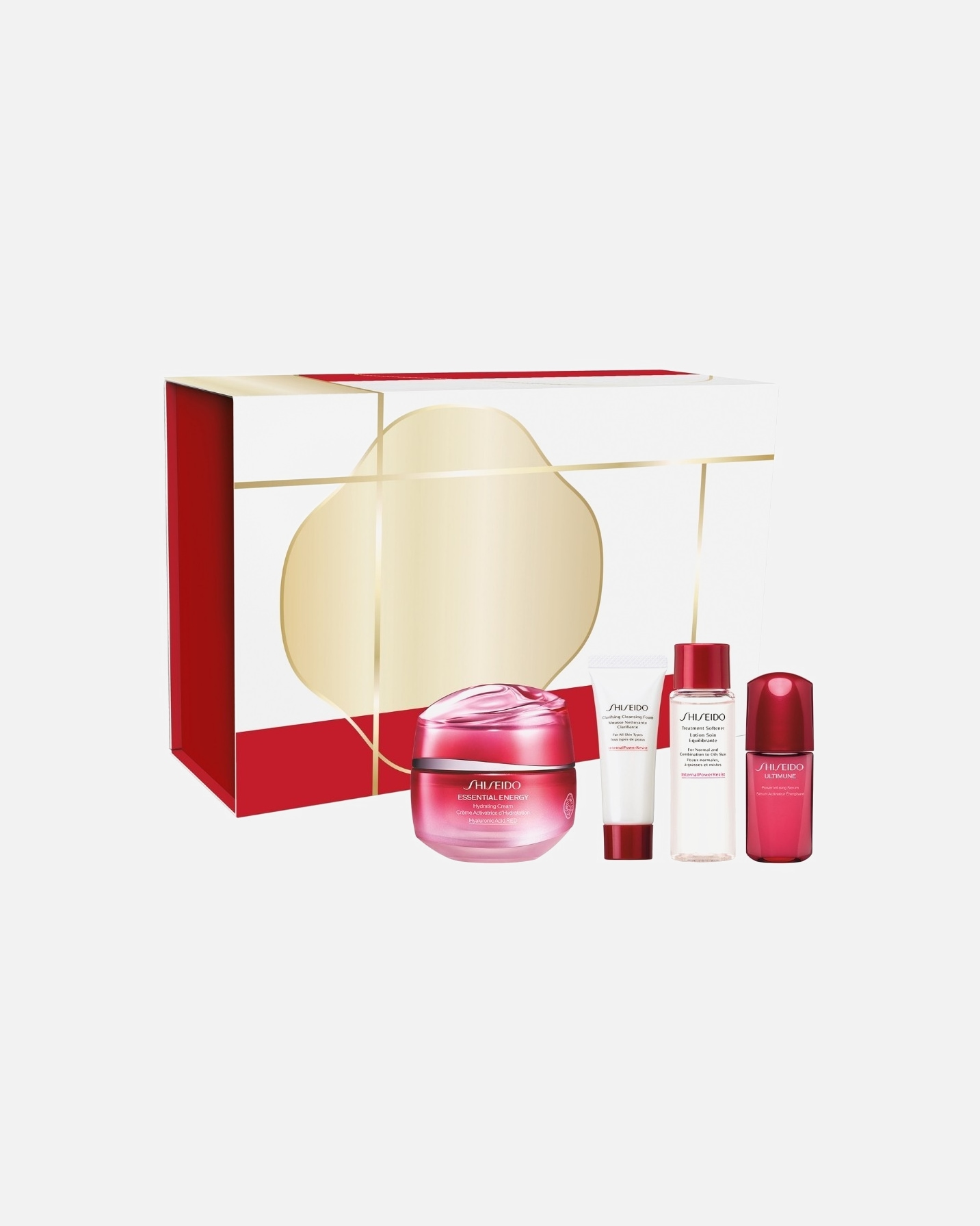 Veido priežiūros rinkinys UnisexShiseidoESSENTIAL ENERGYHOLIDAY KIT1 vnt.