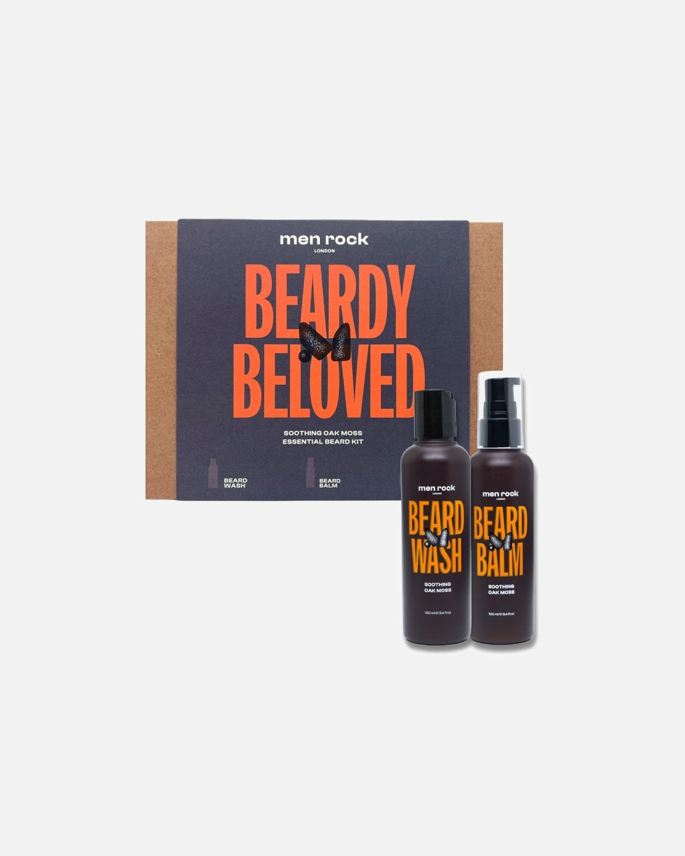 Kvepalų rinkinys UnisexMENROCKOak Moss Beard Duo Kit1 vnt.