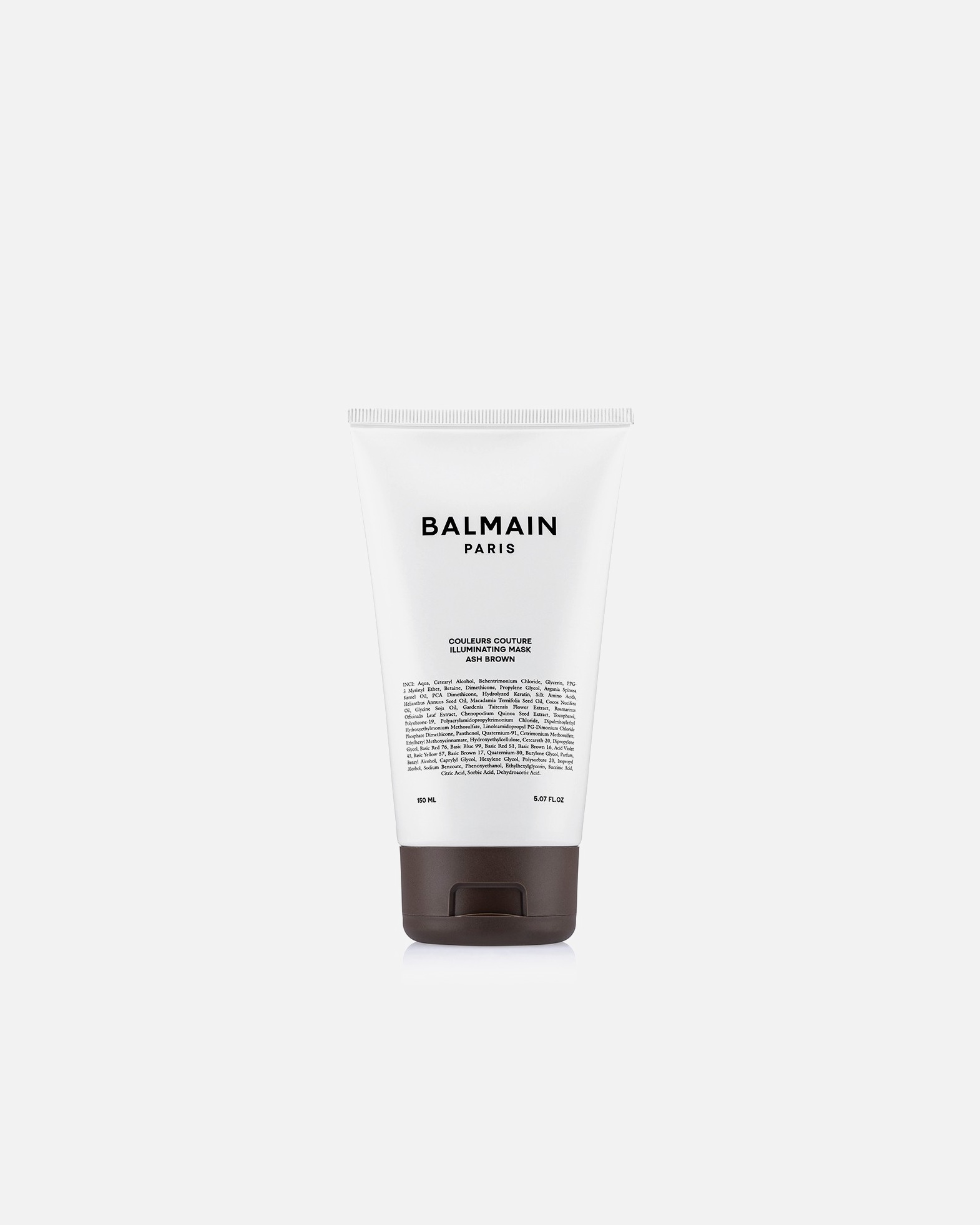 Plaukų kaukė UnisexBalmain HairCouleurs Couture Illuminating Ash Brown Mask 150ml150 ml