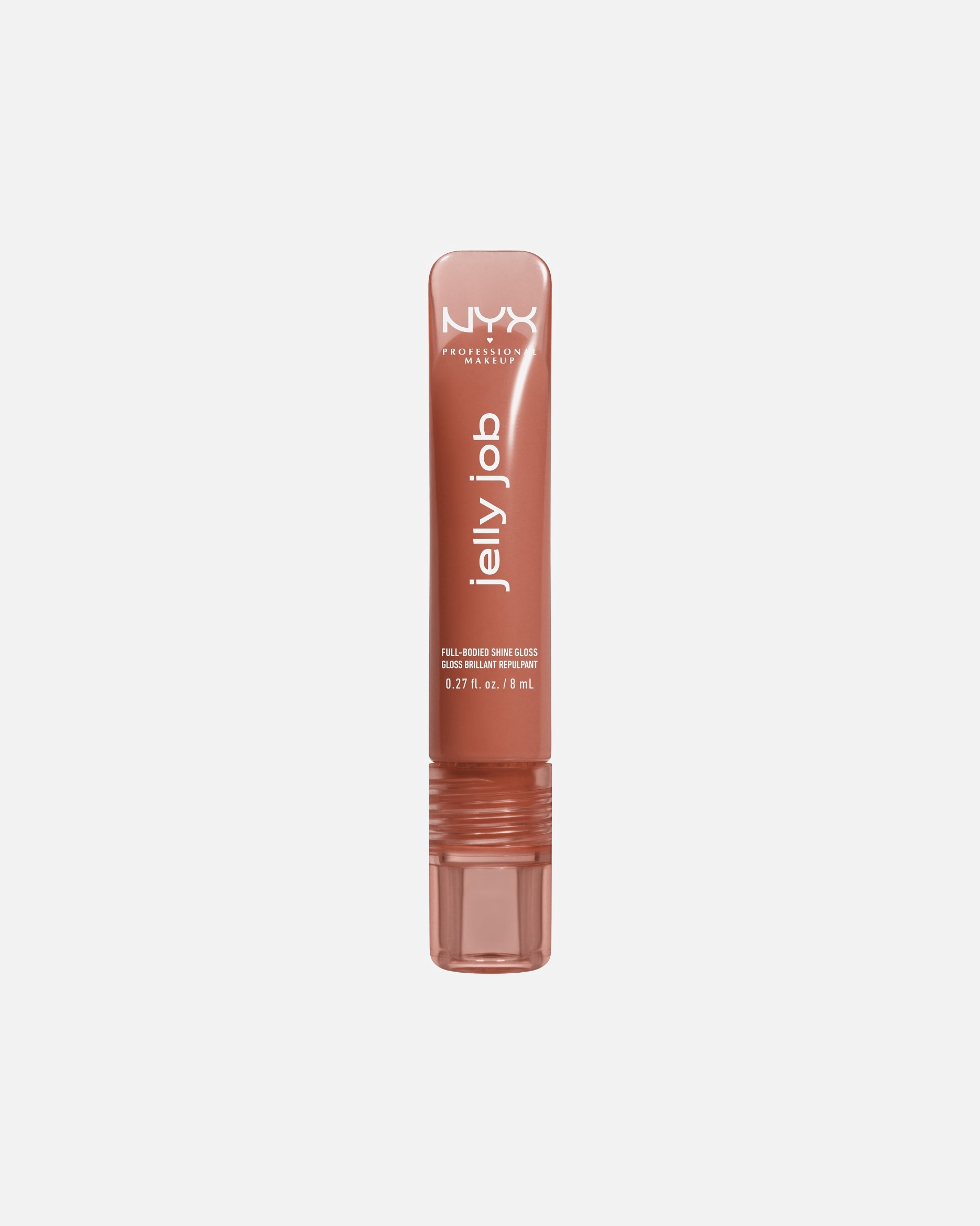 Lūpų blizgis UnisexNYX Professional MakeupJELLY JOB FULL-BODIED SHINE GLOSS04 - TOAST N JELLY