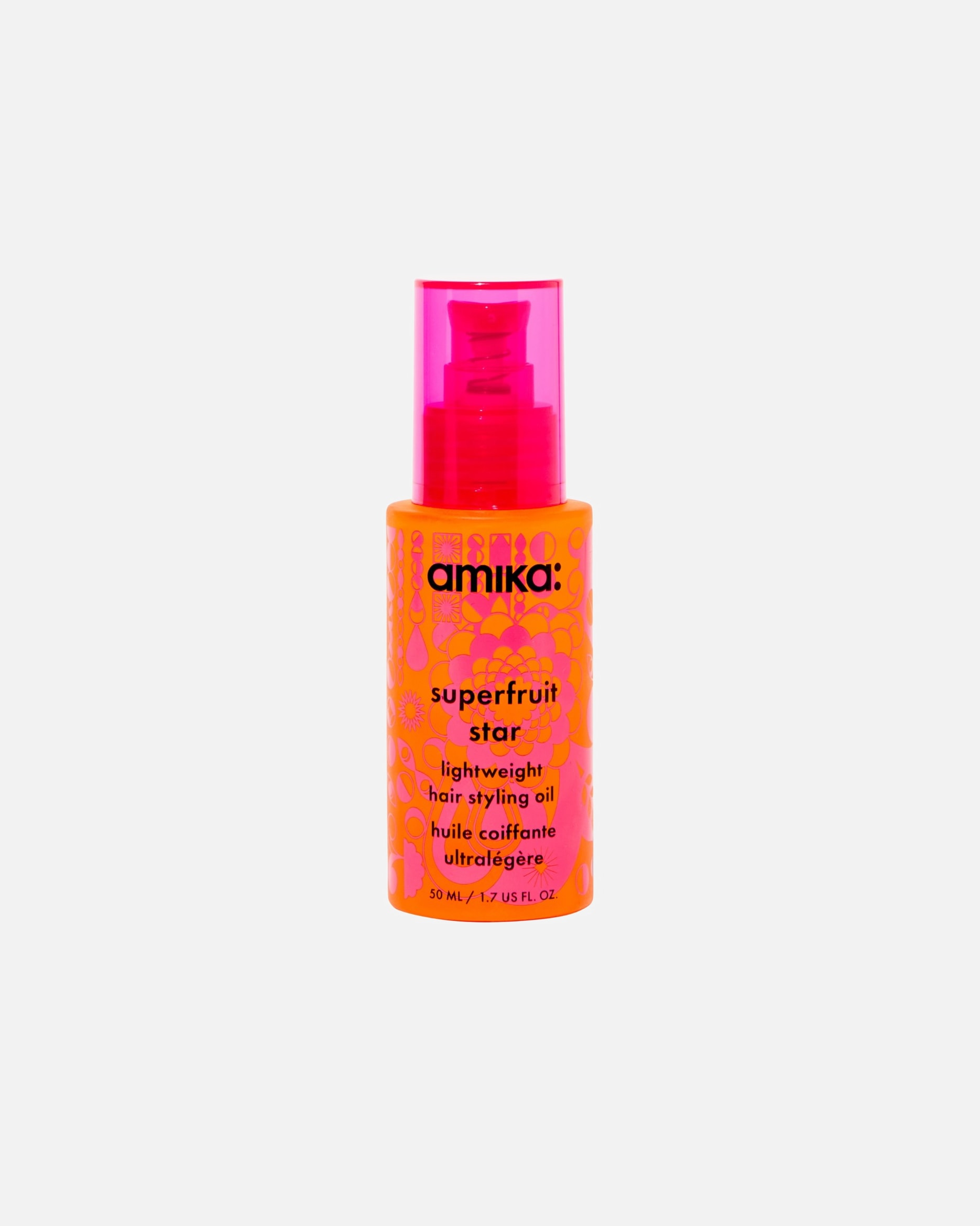 Plaukų aliejus UnisexAmikaSignatureSuperfruit Star Heat Defense Oil50 ml