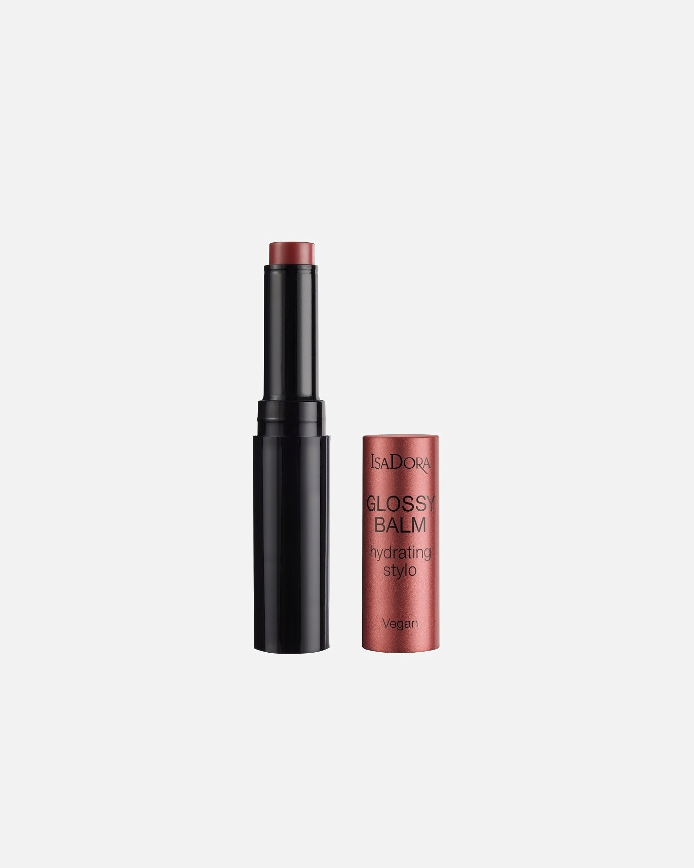 Lūpų balzamas, Lūpų kremas UnisexIsadoraGlossy Balm Hydrating StyloNr. 44 - Rosewood