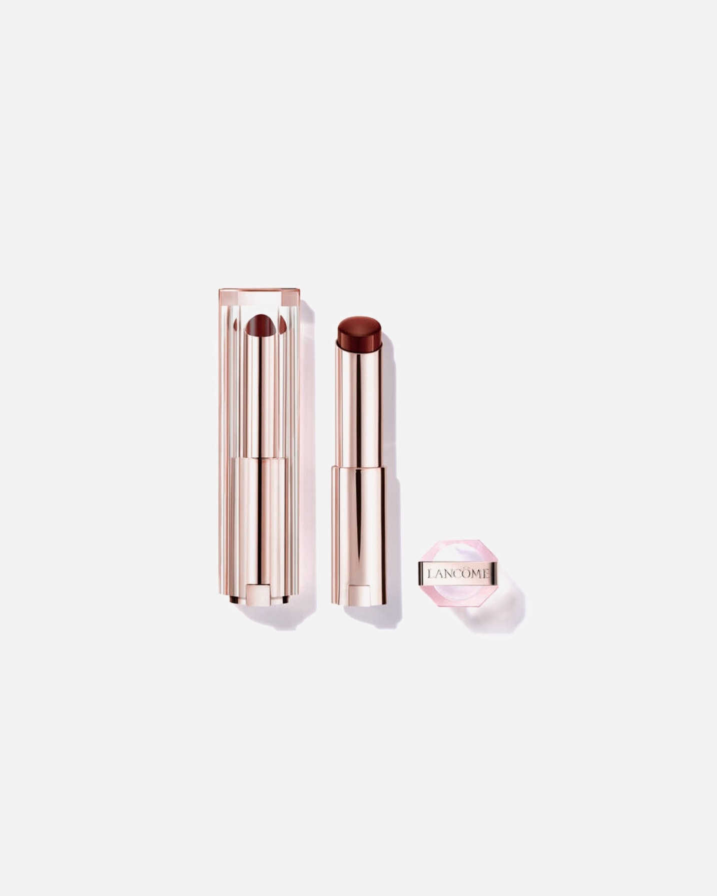 Lūpų balzamas, Lūpų kremas MoterimsLancômeLip IdôleSqualane-12 Butterglow Glowy Color Balm52 - Berry Glow