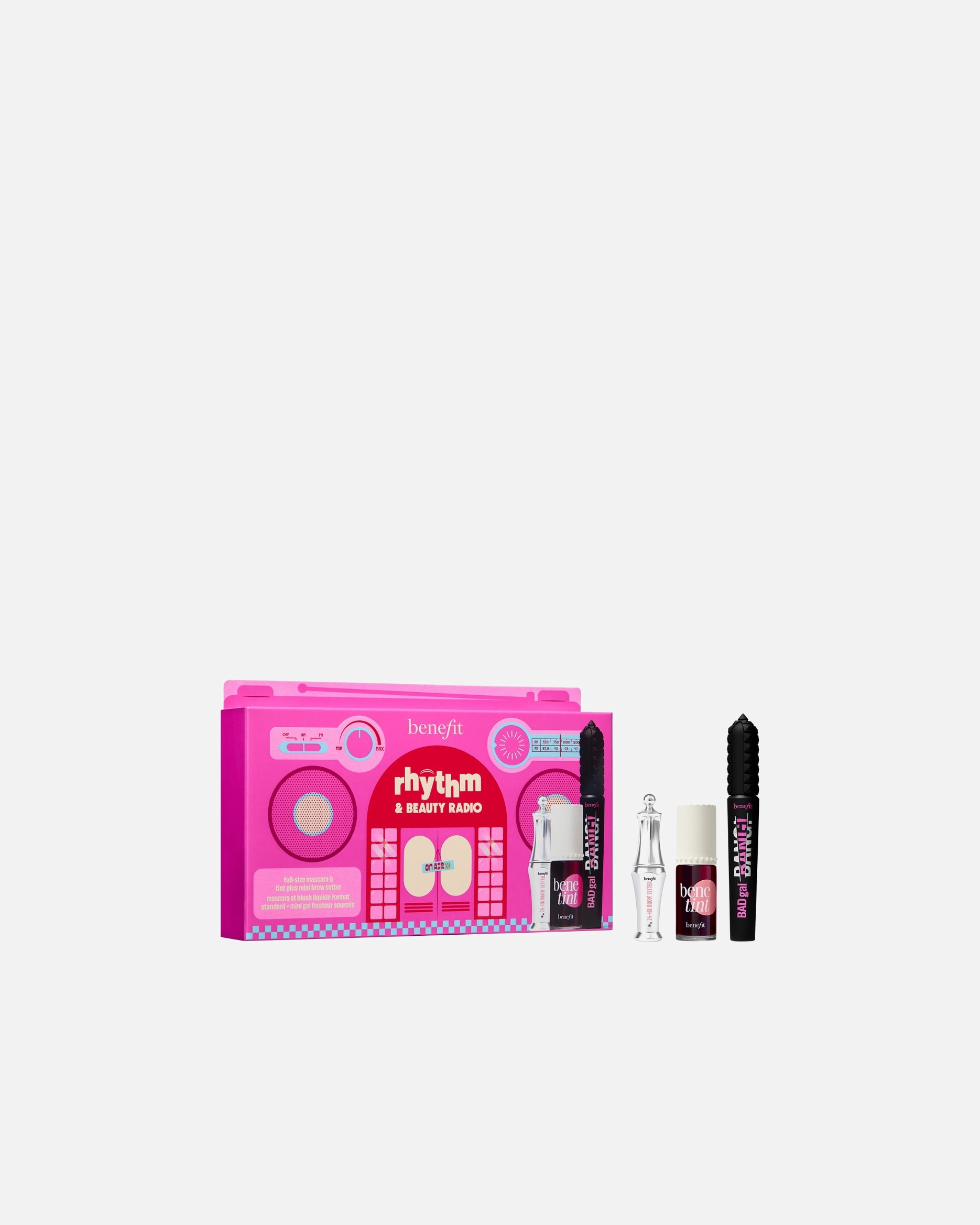 Veido makiažo rinkinys UnisexBenefitRhythm & Beauty Radio1 vnt.