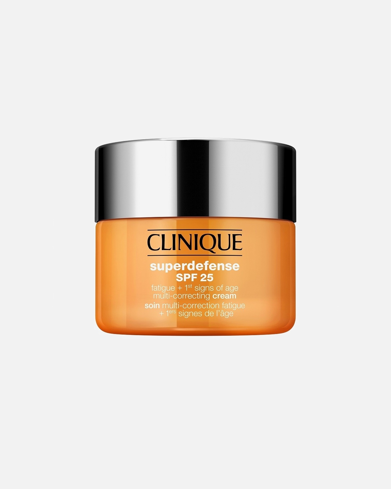 Veido želė UnisexCliniqueSuperdefenseSuperdefense™ SPF 25 Fatigue + 1st Signs Of Age Multi-Correcting Cream Combination Oily/ Oily30 ml