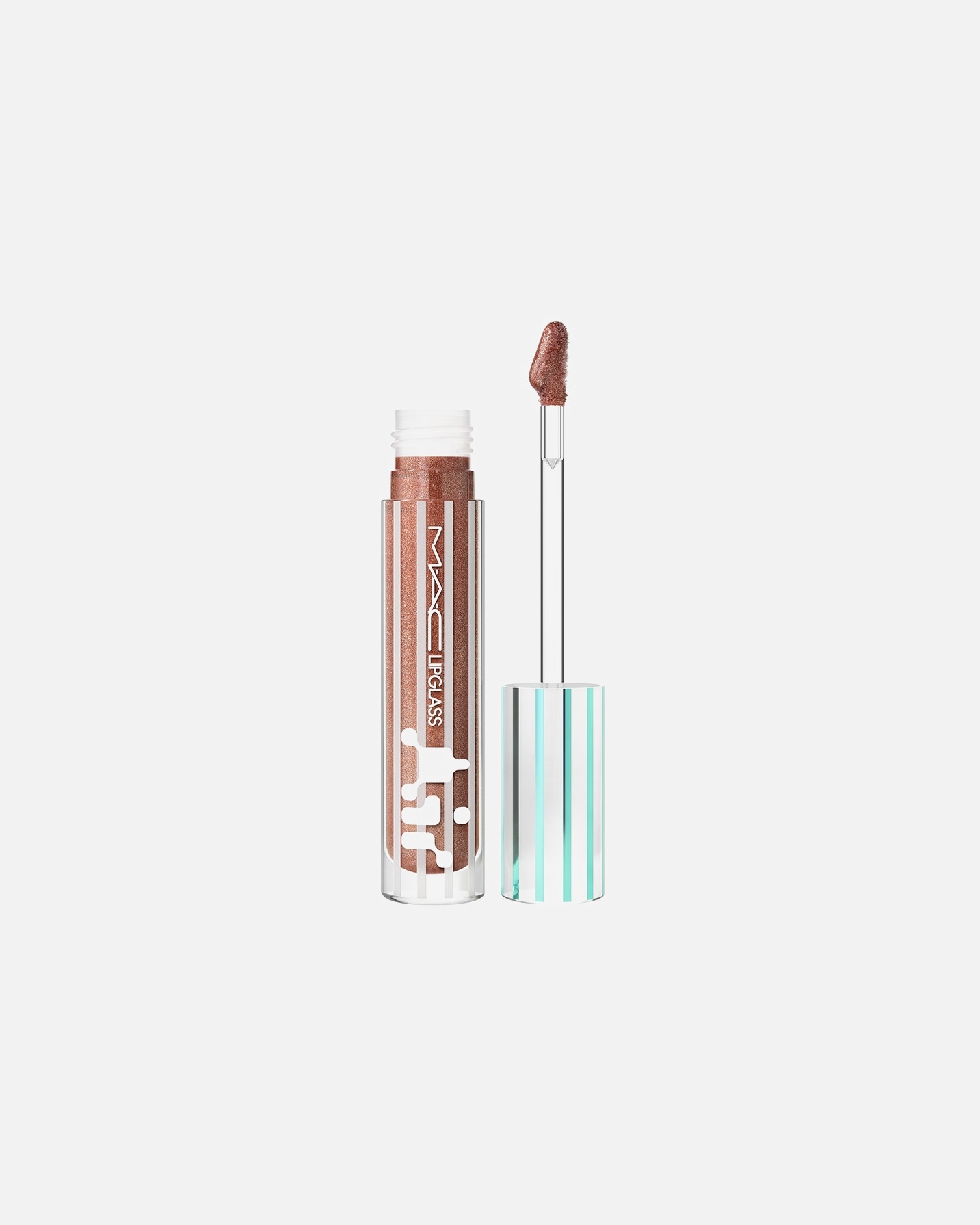 Lūpų blizgis UnisexMAC HolidayLipglass Air Non-Sticky GlossTWINKLE TAUPE