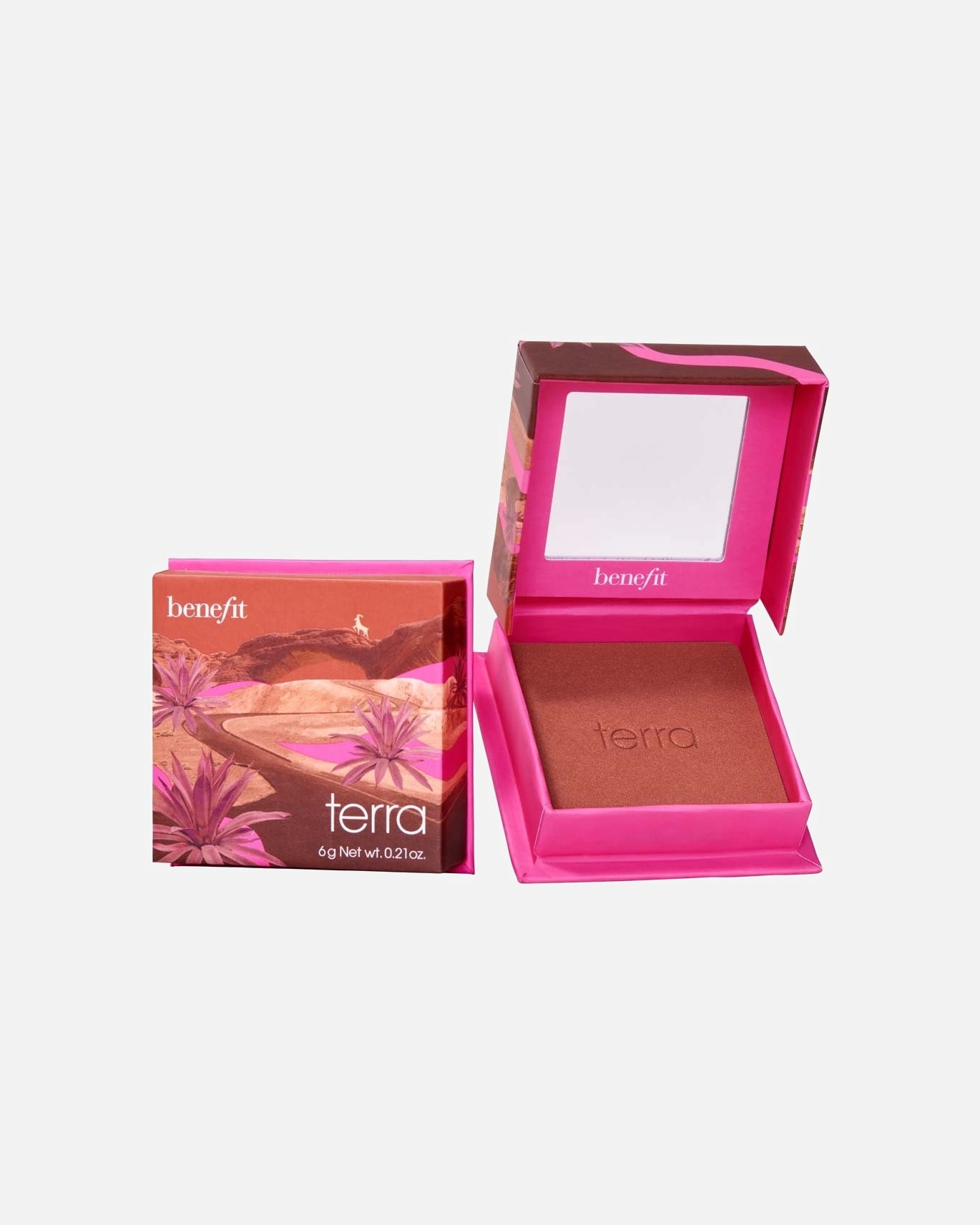 Skaistalai, Akių ir skruostų dažai, Lūpų ir skruostų dažai UnisexBenefitTerra Wanderful World Blush Powder6 g