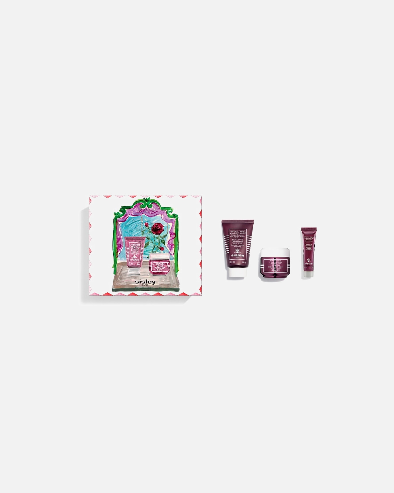 UnisexSisleyRose NoireBlack Rose Duo Gift Set1 vnt.