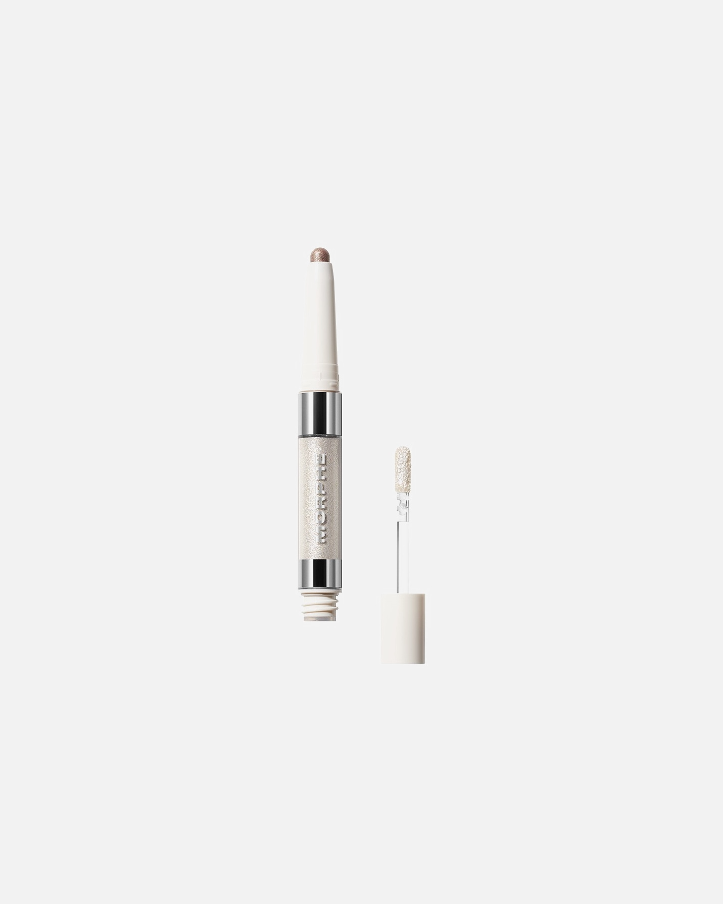 Akių šešėliai, Paletė UnisexMorpheMIXED SIGNALS DUAL-ENDED CREAM & LIQUID SHADOW STICKTIMELY / TIMELESS