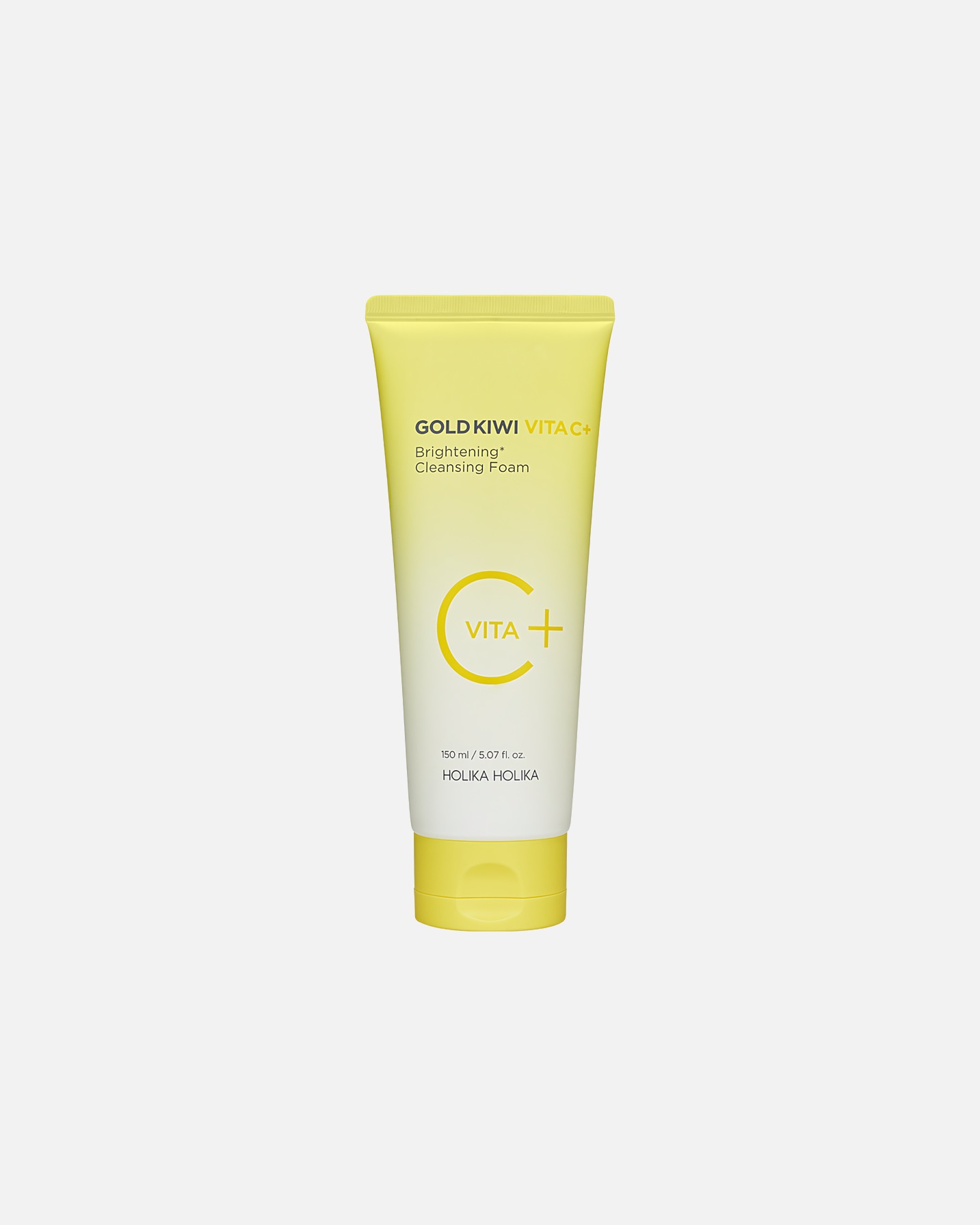 Valomosios veido putos UnisexHolika HolikaGold Kiwi Vita C+ Brightening Cleansing Foam150 ml