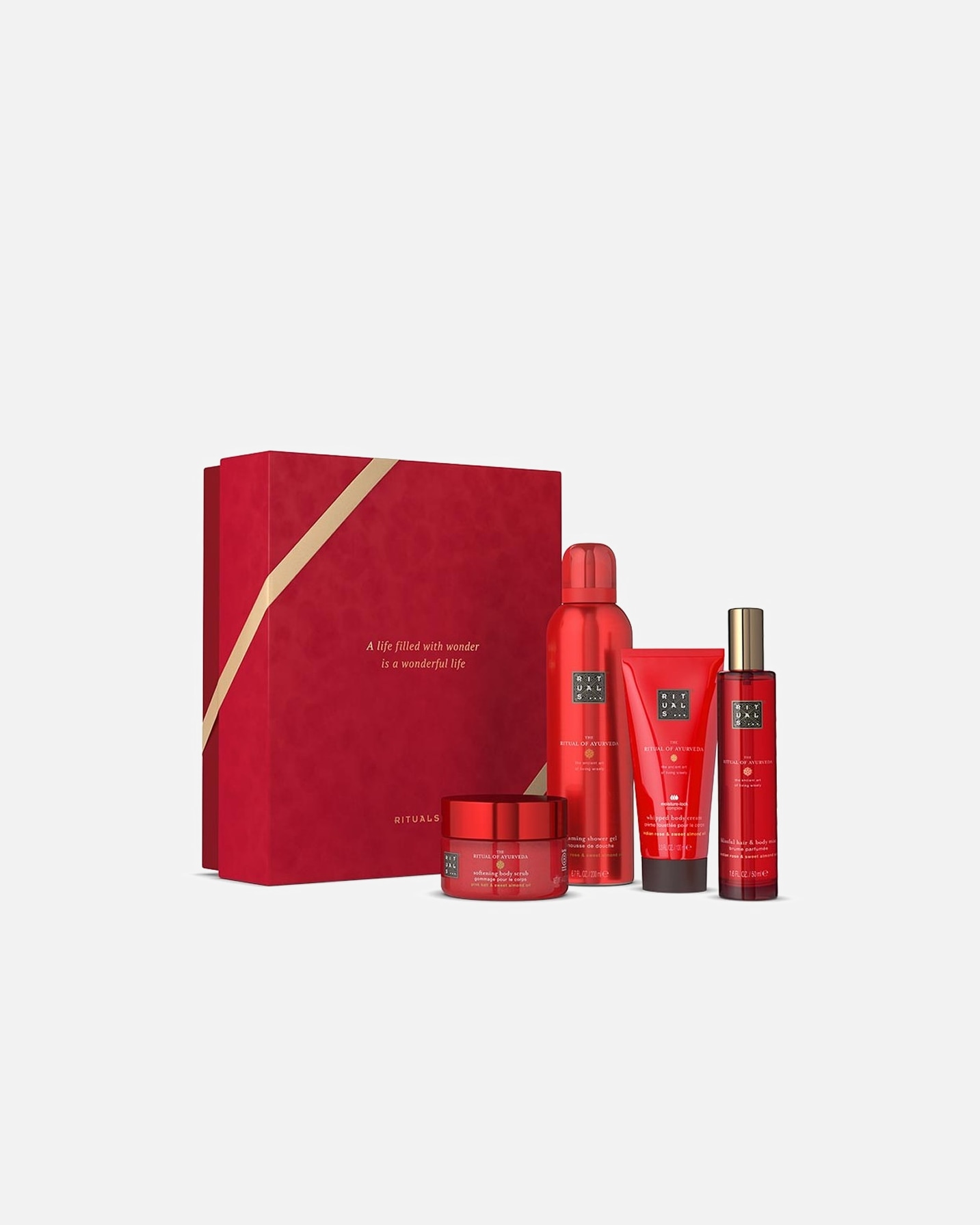 Kūno priežiūros rinkinys MoterimsRitualsThe Ritual of AyurvedaMedium Gift Set1 vnt.