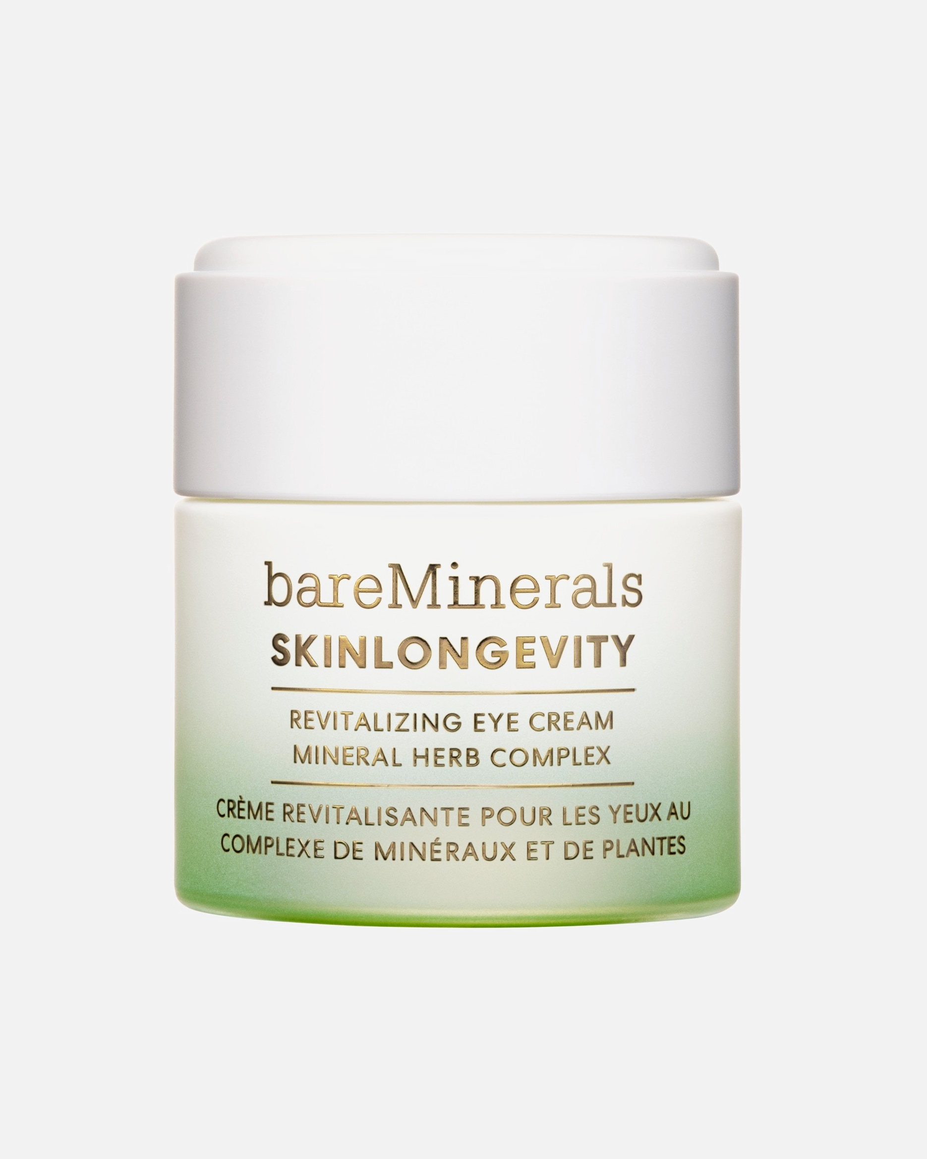 Paakių kremas UnisexbareMineralsSkinlongevityRevitalizing Eye Cream15 g