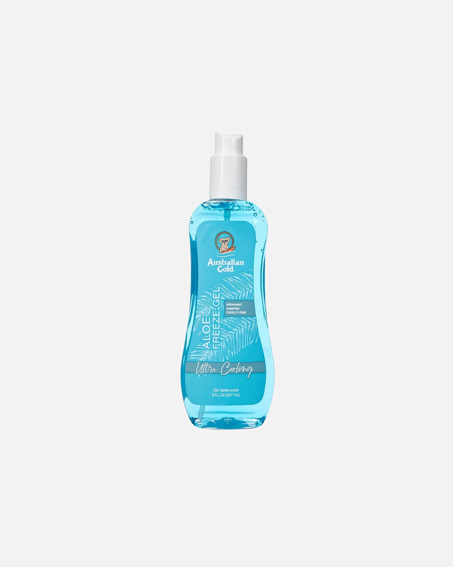Kūno kremas po deginimosi UnisexAustralian GoldAloe Freeze Spray Gel237 g