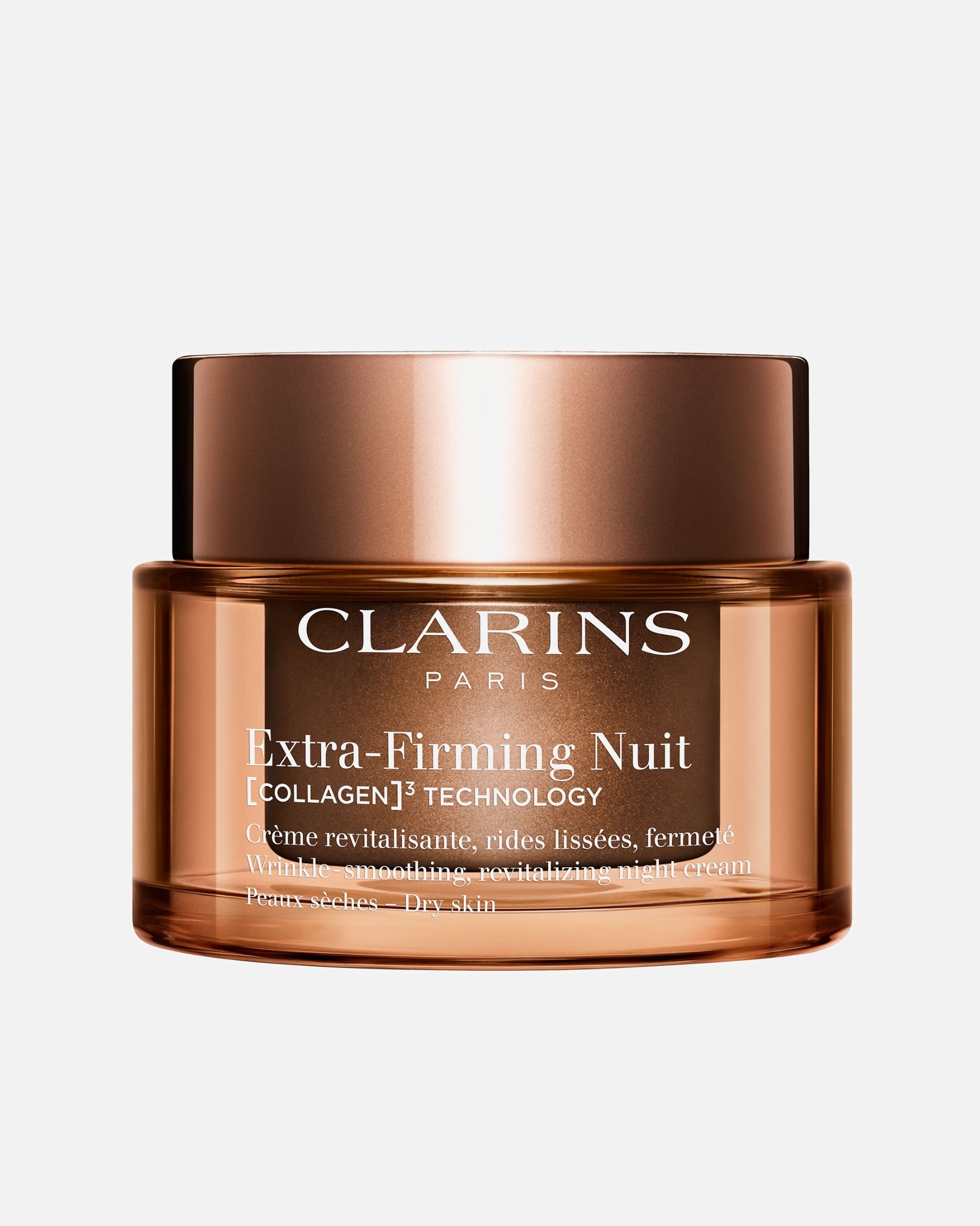 Priemonė nuo senėjimo žymių MoterimsClarinsExtra-Firming 40+Clarins Extra-Firming 40+ EXTRA-FIRMING NIGHT CREAM REFILL DRY SKIN50 ml