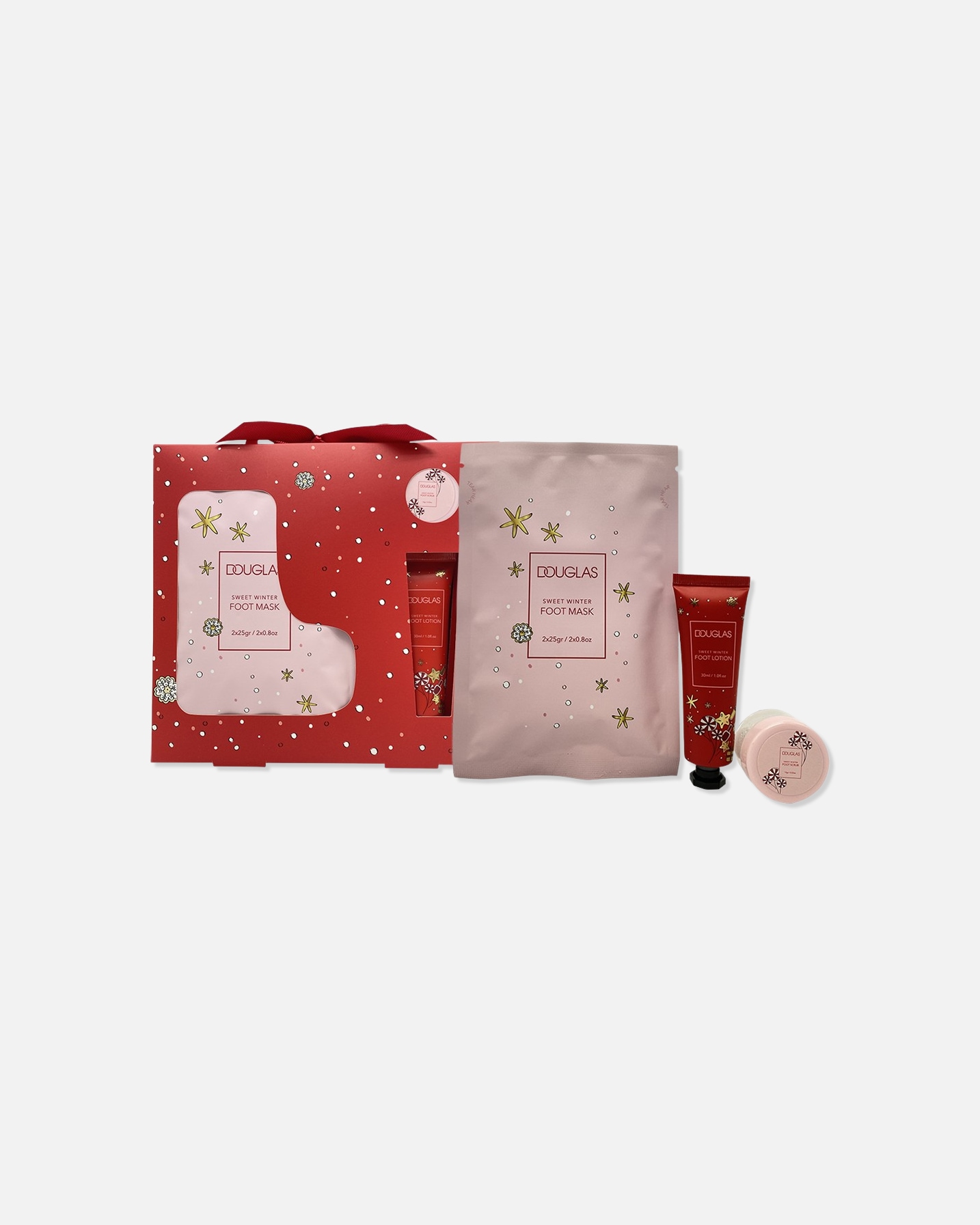 Pėdų priežiūros rinkinys UnisexDouglas CollectionDouglas Sweet Winter Happy Feet Set1 vnt.