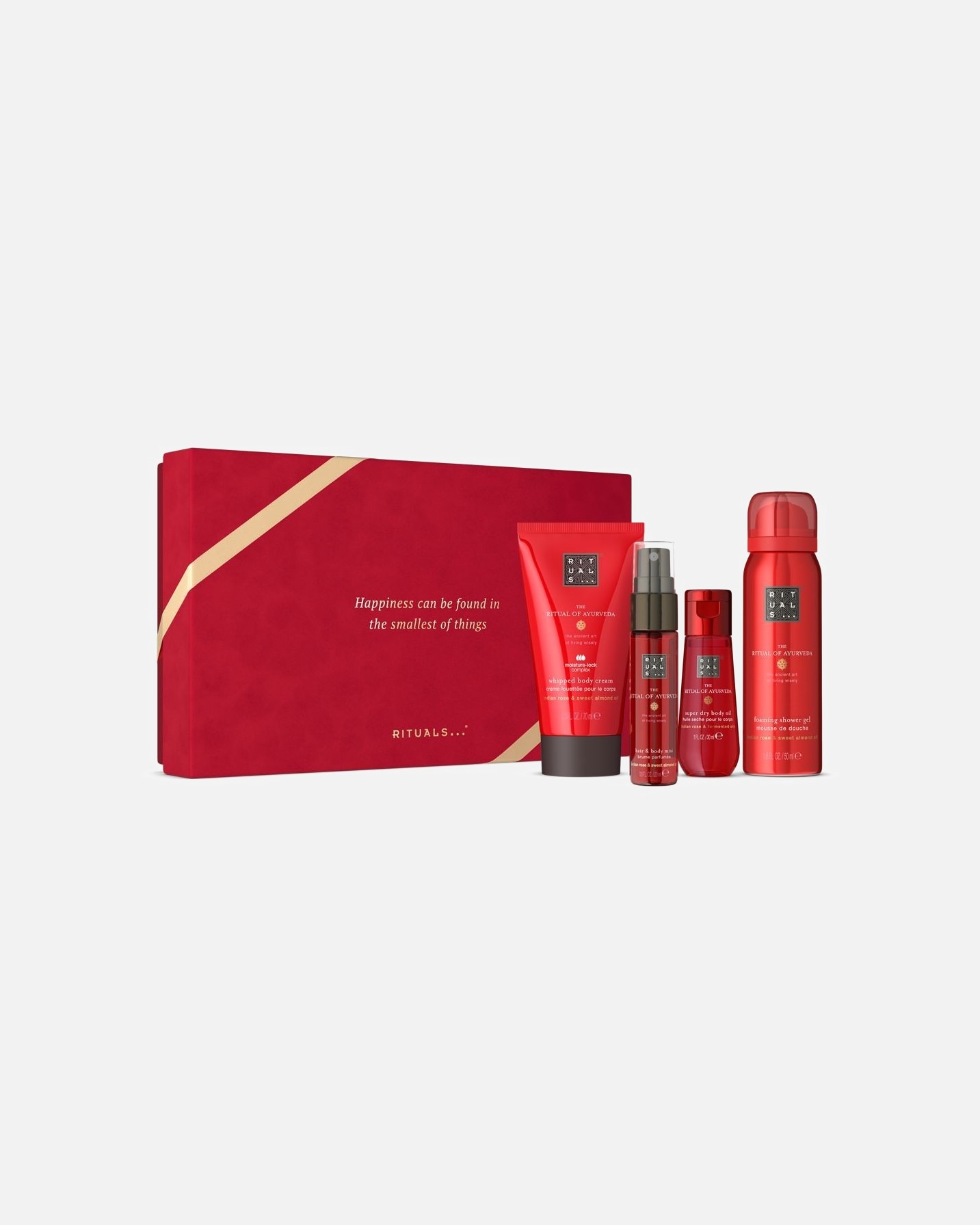 Kūno priežiūros rinkinys MoterimsRitualsThe Ritual of AyurvedaSmall Gift Set1 vnt.
