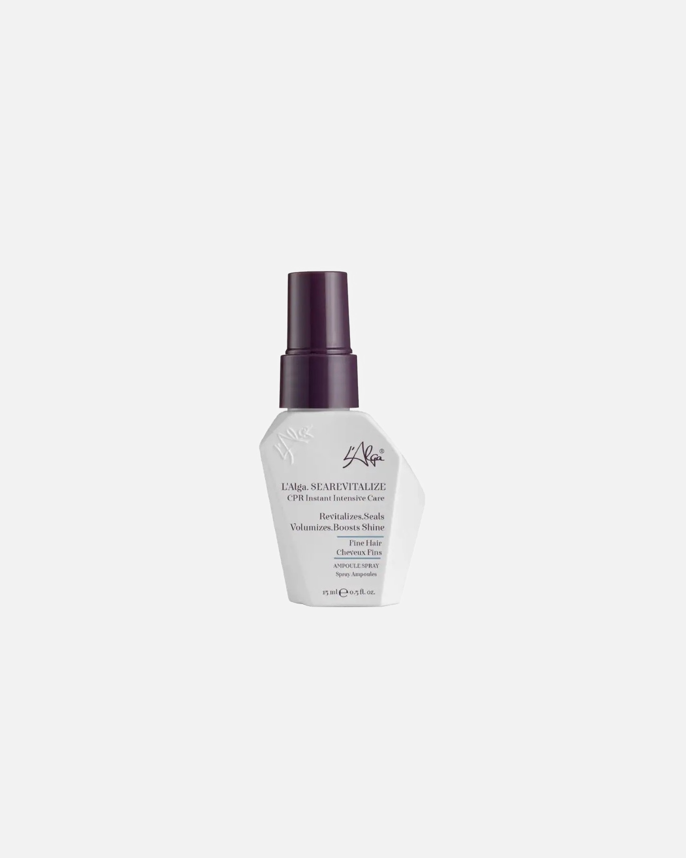 Plaukų fluidas UnisexL'ALGADefault Brand LineSearivitalize CPR Ampoule Spray Peptide-18 For Medium & Coarse Hair15 ml