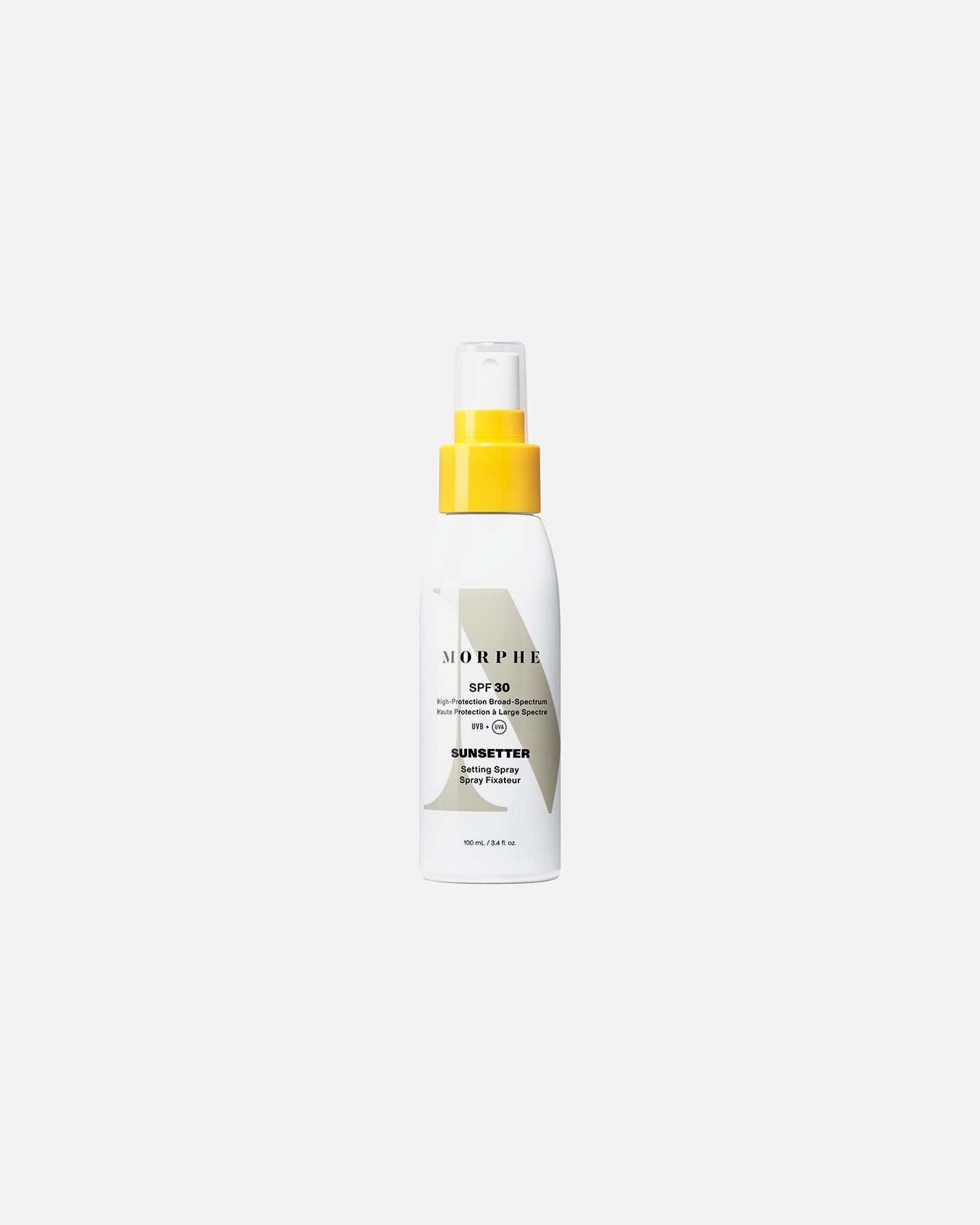 Makiažo fiksavimo priemonė UnisexMorpheSunsetter Broad Spectrum SPF30 Setting Spray100 ml