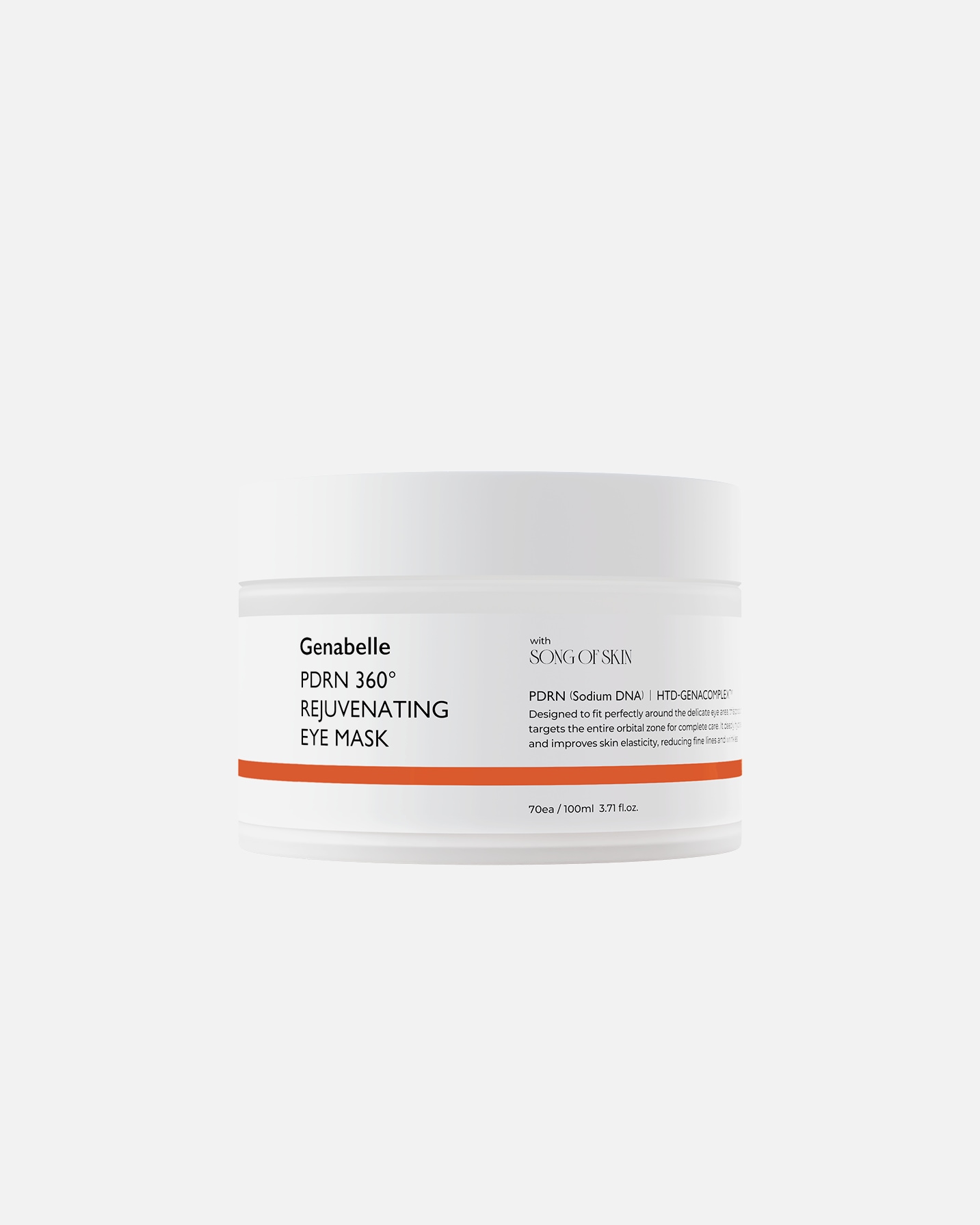 Lakštinė veido kaukė UnisexGenabellePDRN360° Rejuvenating Eye Mask100 ml