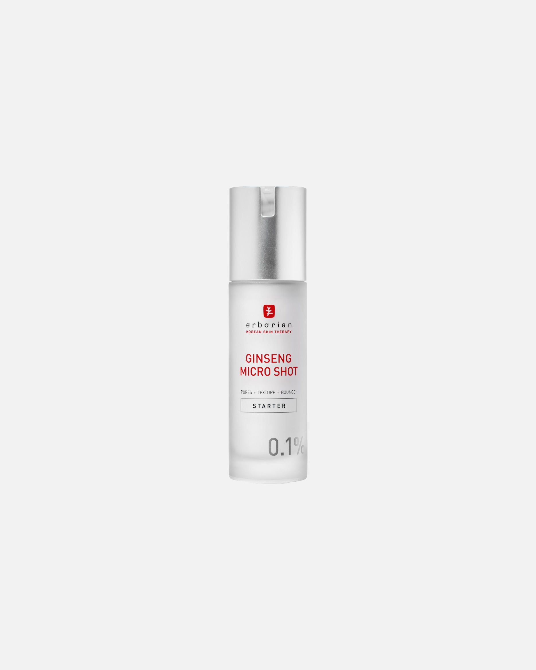 Veido serumas brandžiai odai UnisexERBORIANGinsengMICRO SHOT 0.130 ml
