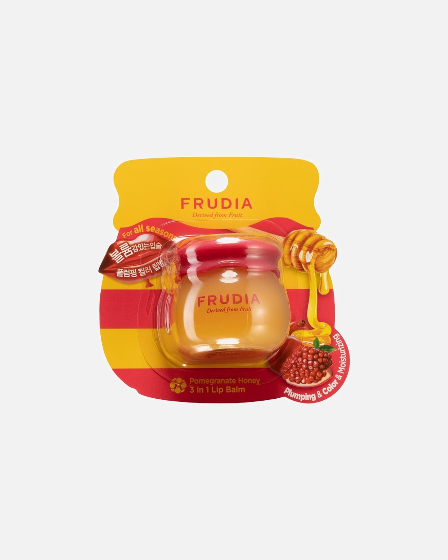 Lūpų balzamas, Lūpų kremas UnisexFrudiaPomegranate Honey 3in1 Lip Balm10 ml