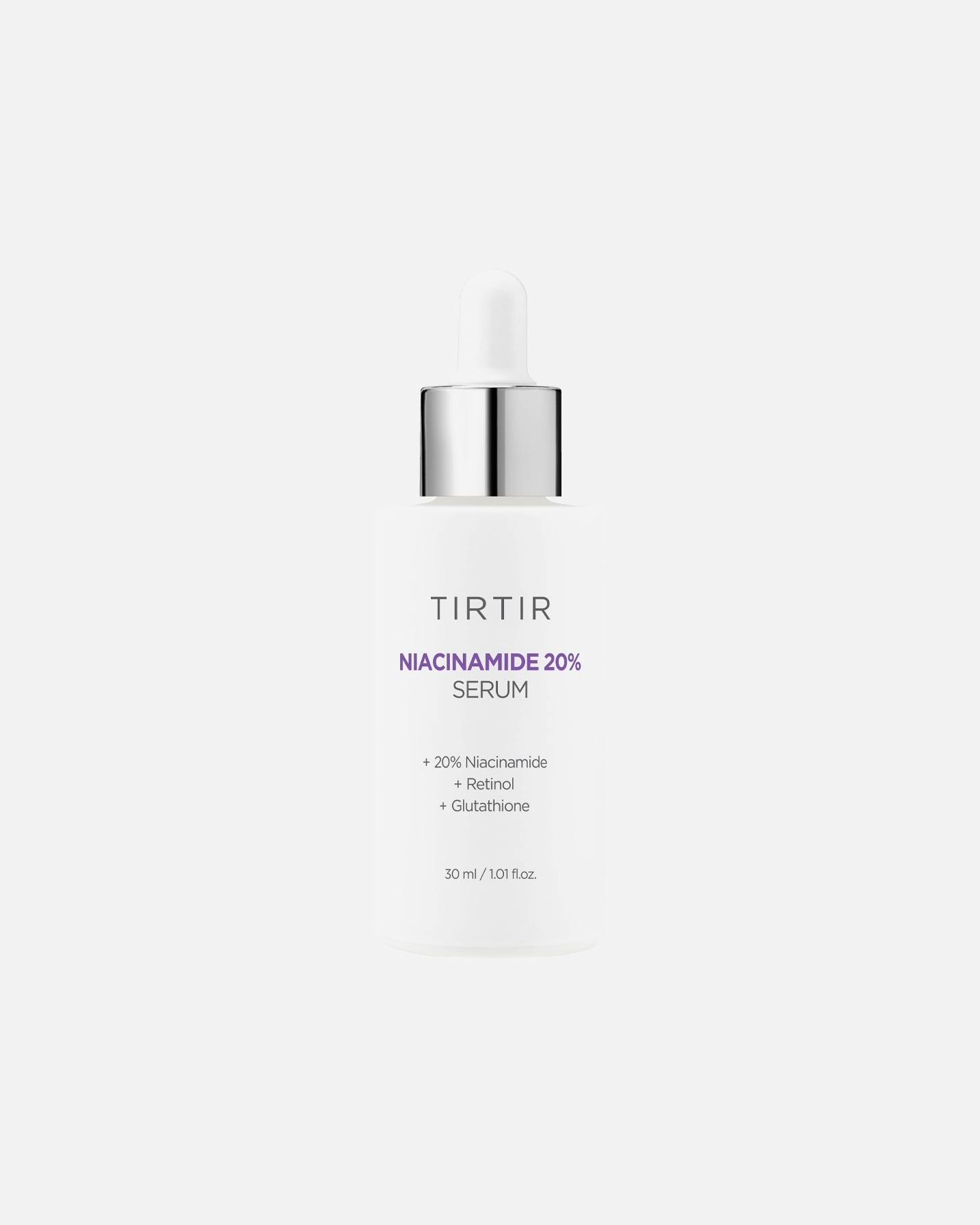 Veido ampulės UnisexTIRTIRTIRTIR NIACINAMIDE 20% SERUM30 ml