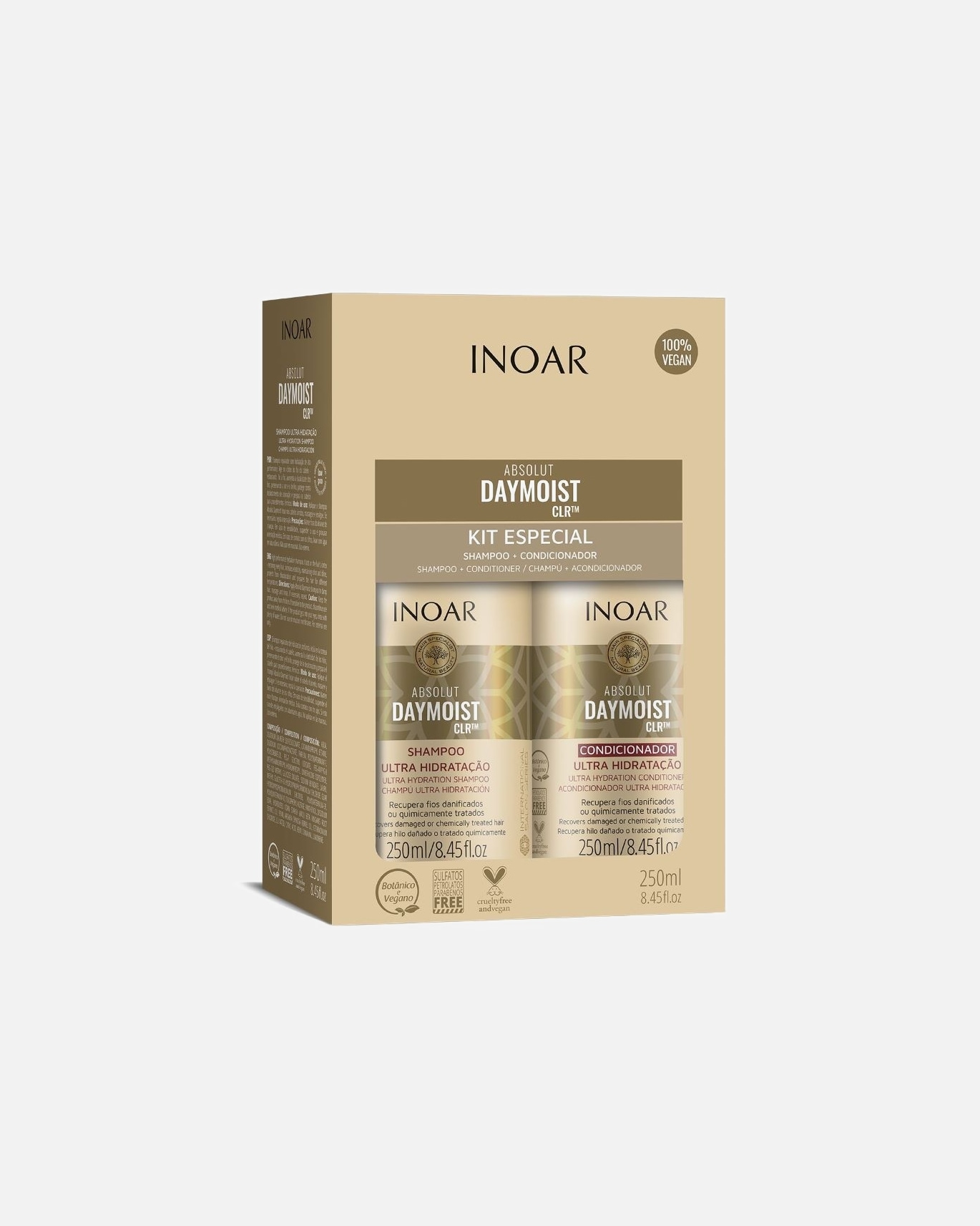 Plaukų priežiūros rinkinys UnisexINOARDefault Brand LineAbsolut Daymoist CLR™ Duo Kit1 vnt.